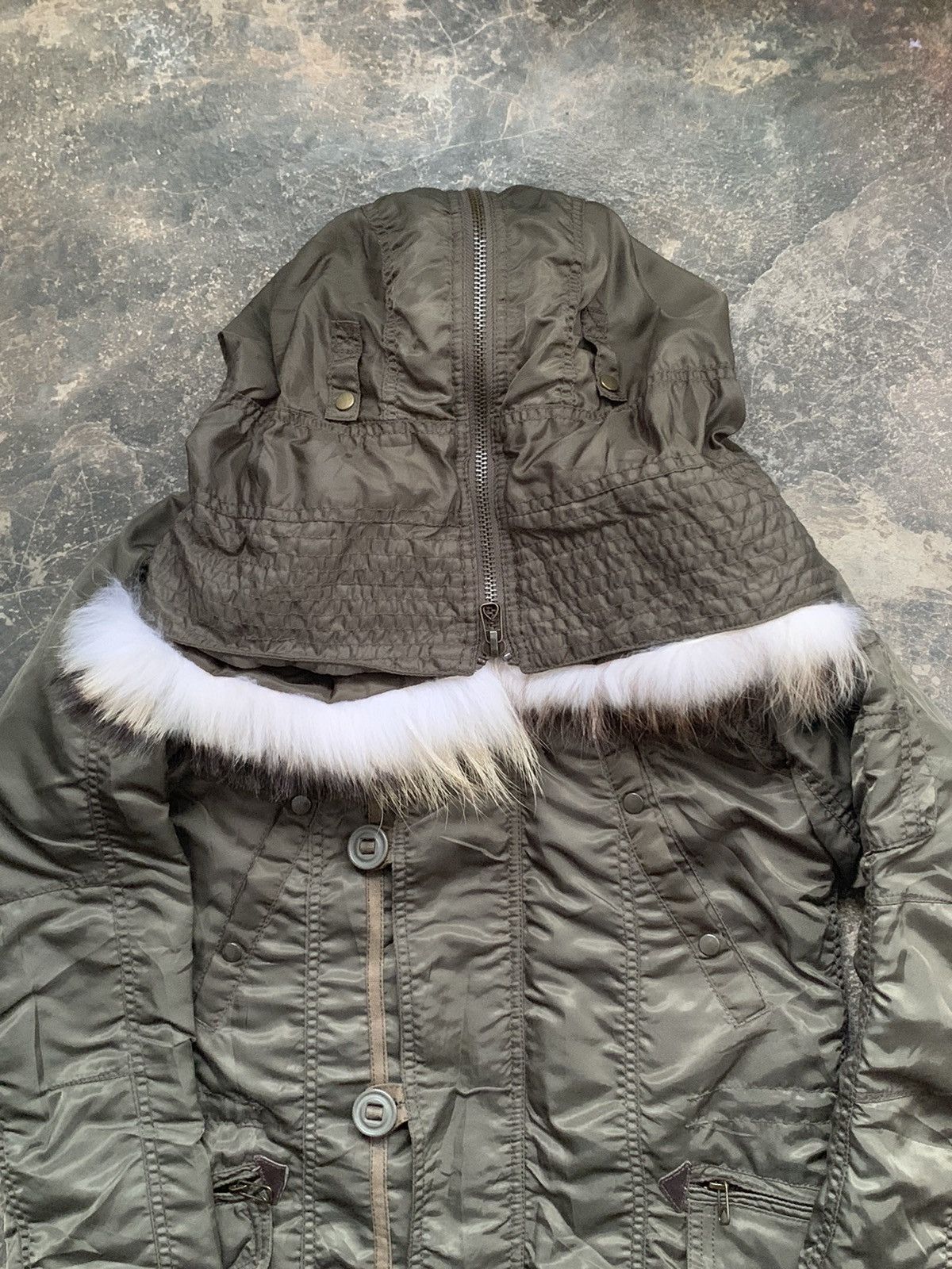 GOA G.O.A. furry parka winter jacket Size US XS / EU 42 / 0 - 7 Thumbnail