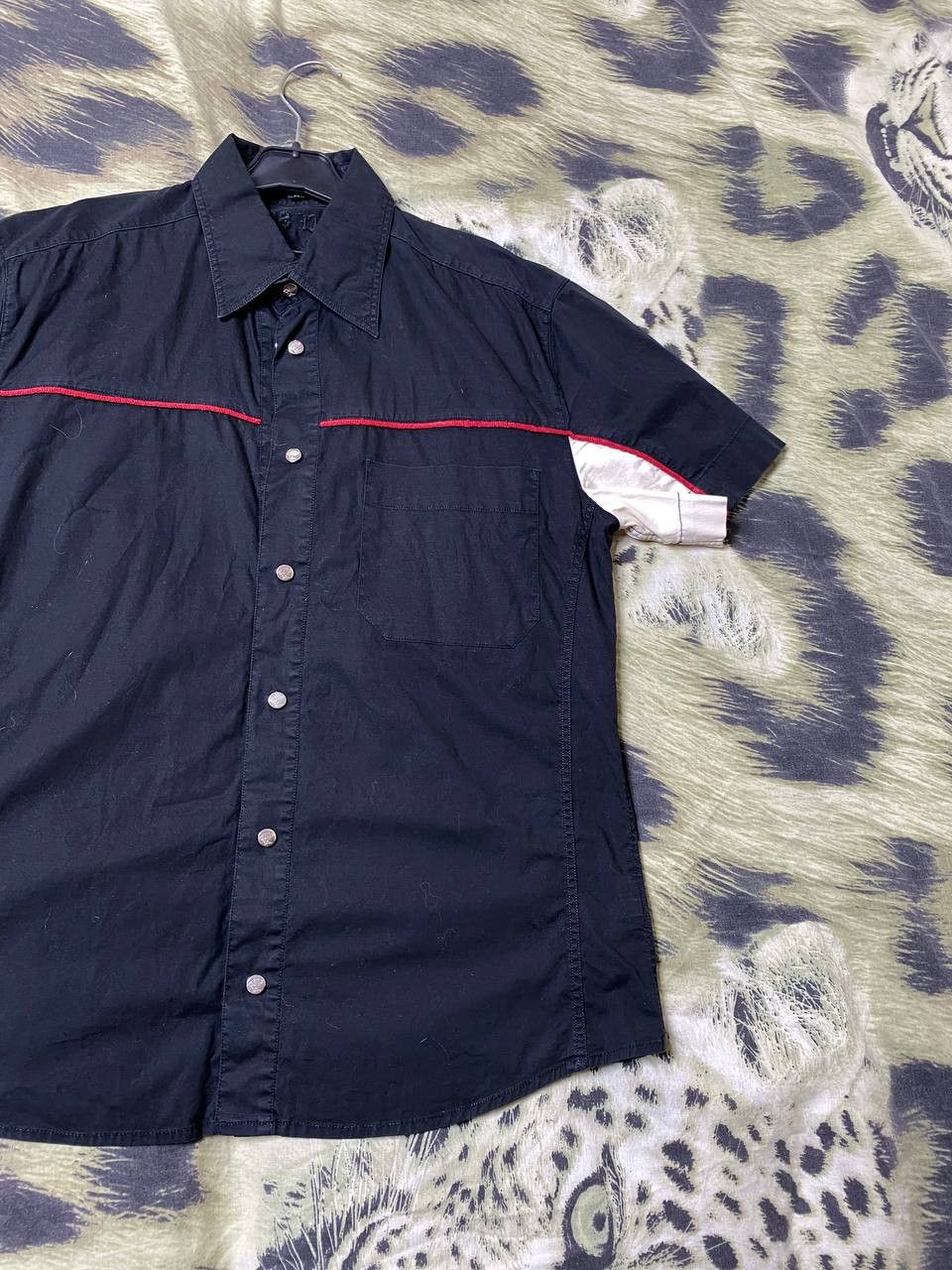 Versace Vintage Versace Sport y2k 80s 90s shirt short sleeve button Size US M / EU 48-50 / 2 - 7 Thumbnail