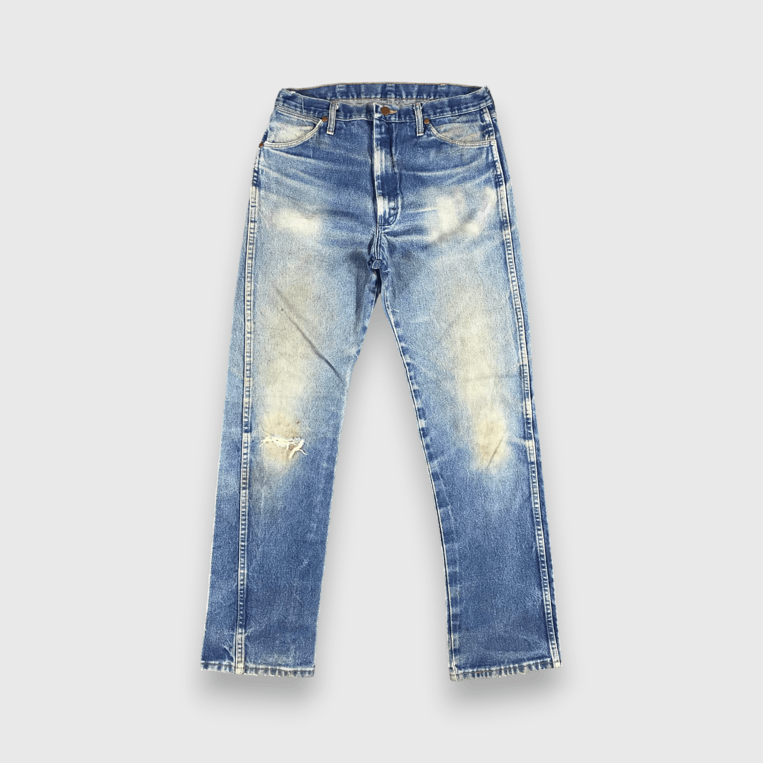 Vintage Vintage Blue Wash Wrangler Jeans-J2163 Size US 33 - 1 Thumbnail