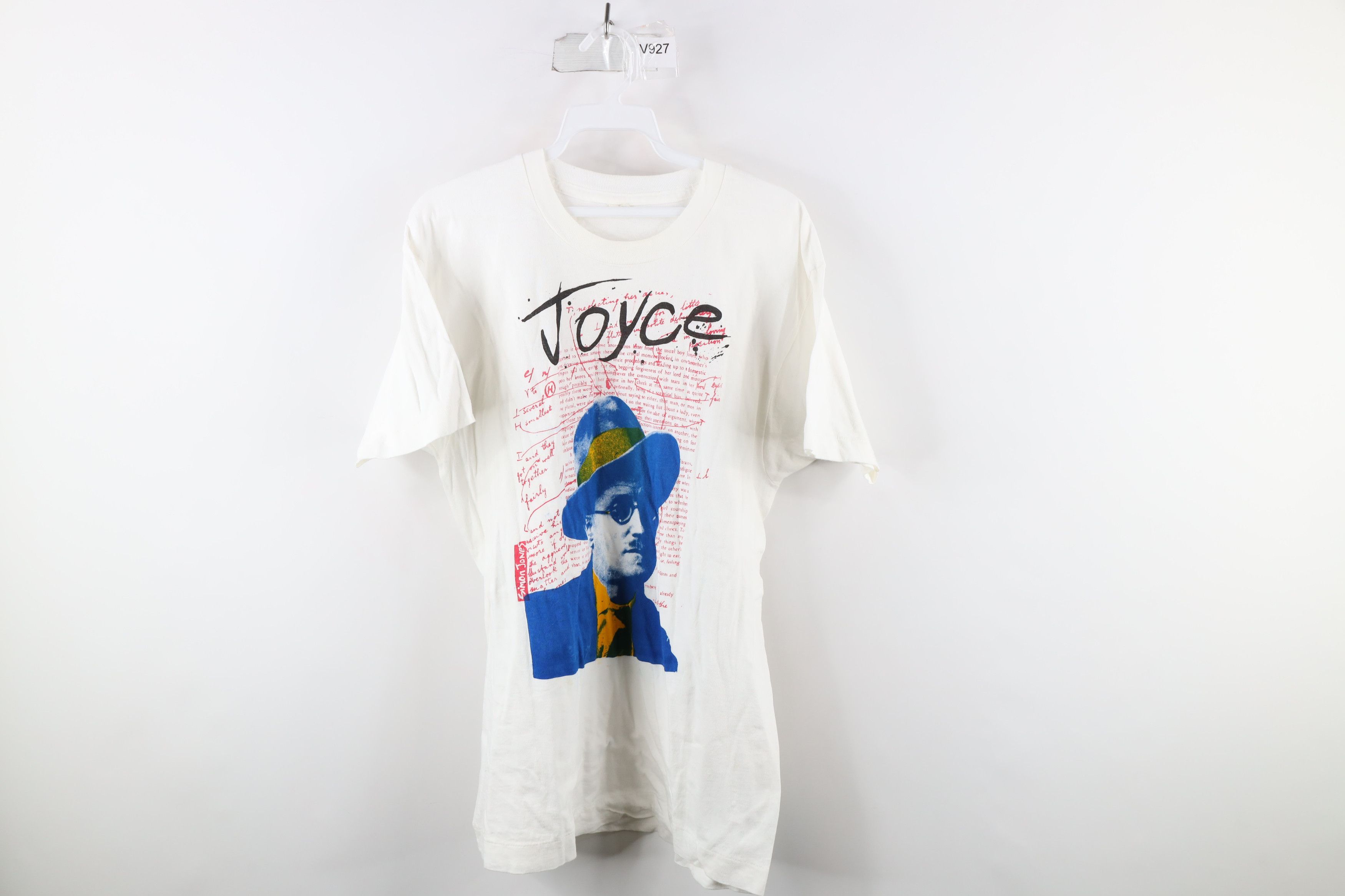 Vintage 90s James Joyce Author Short Sleeve T-Shirt USA