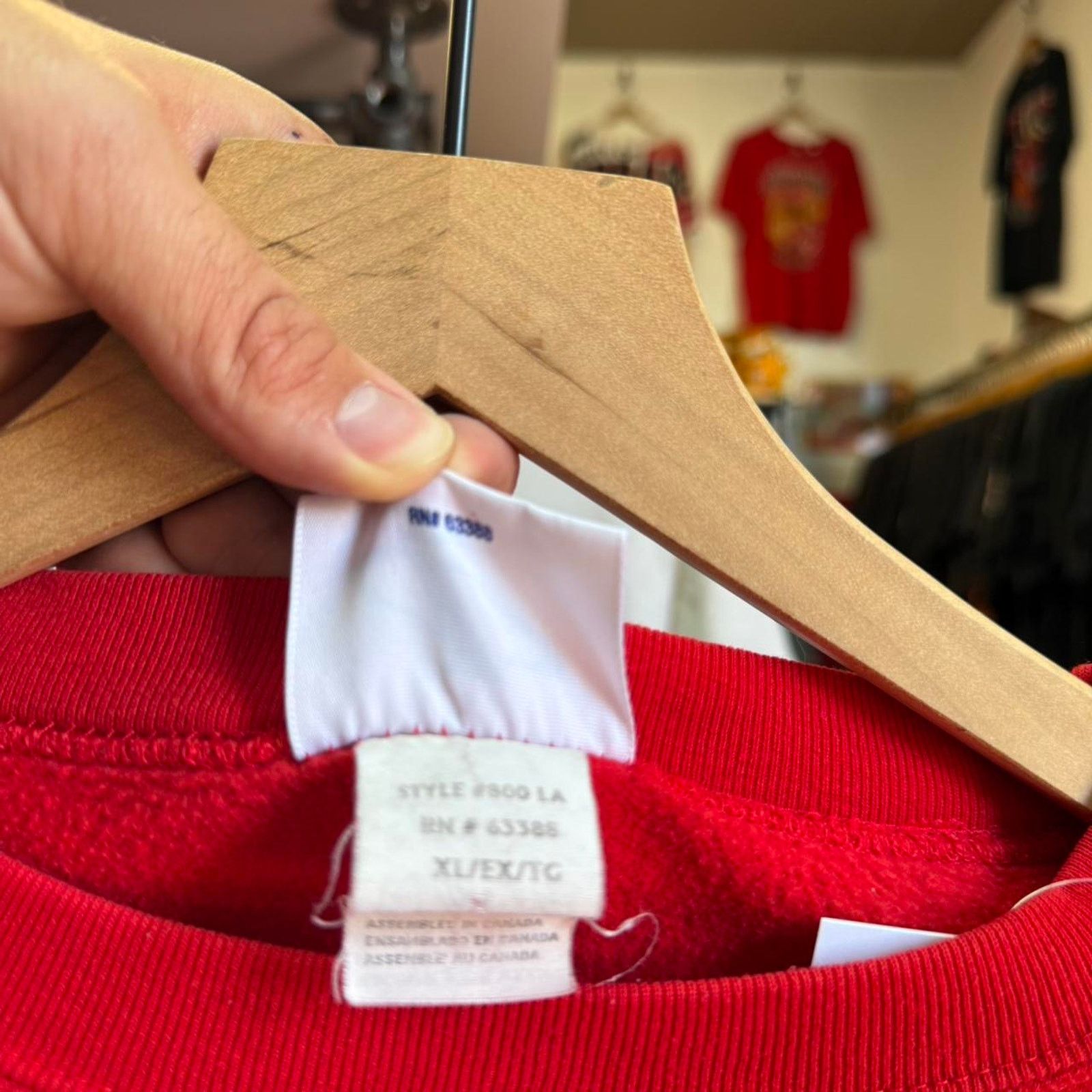 Vintage Vintage 90s Nebraska Huskers Football Logo Crewneck Size US XL / EU 56 / 4 - 6 Thumbnail