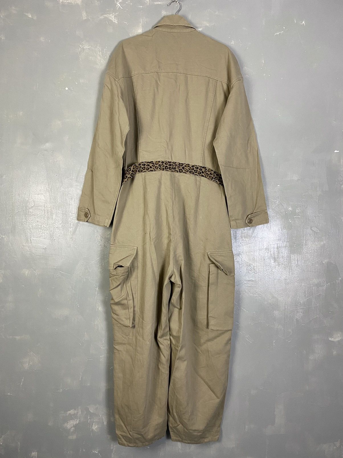 R13 R13 Leopard Belt Cargo Coveralls Size M / US 6-8 / IT 42-44 - 7 Thumbnail