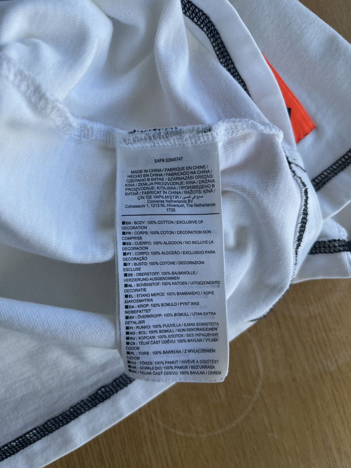 Drain Gang × Sad Boys Yung Lean x Converse - T-Shirt Size US L / EU 52-54 / 3 - 5 Thumbnail