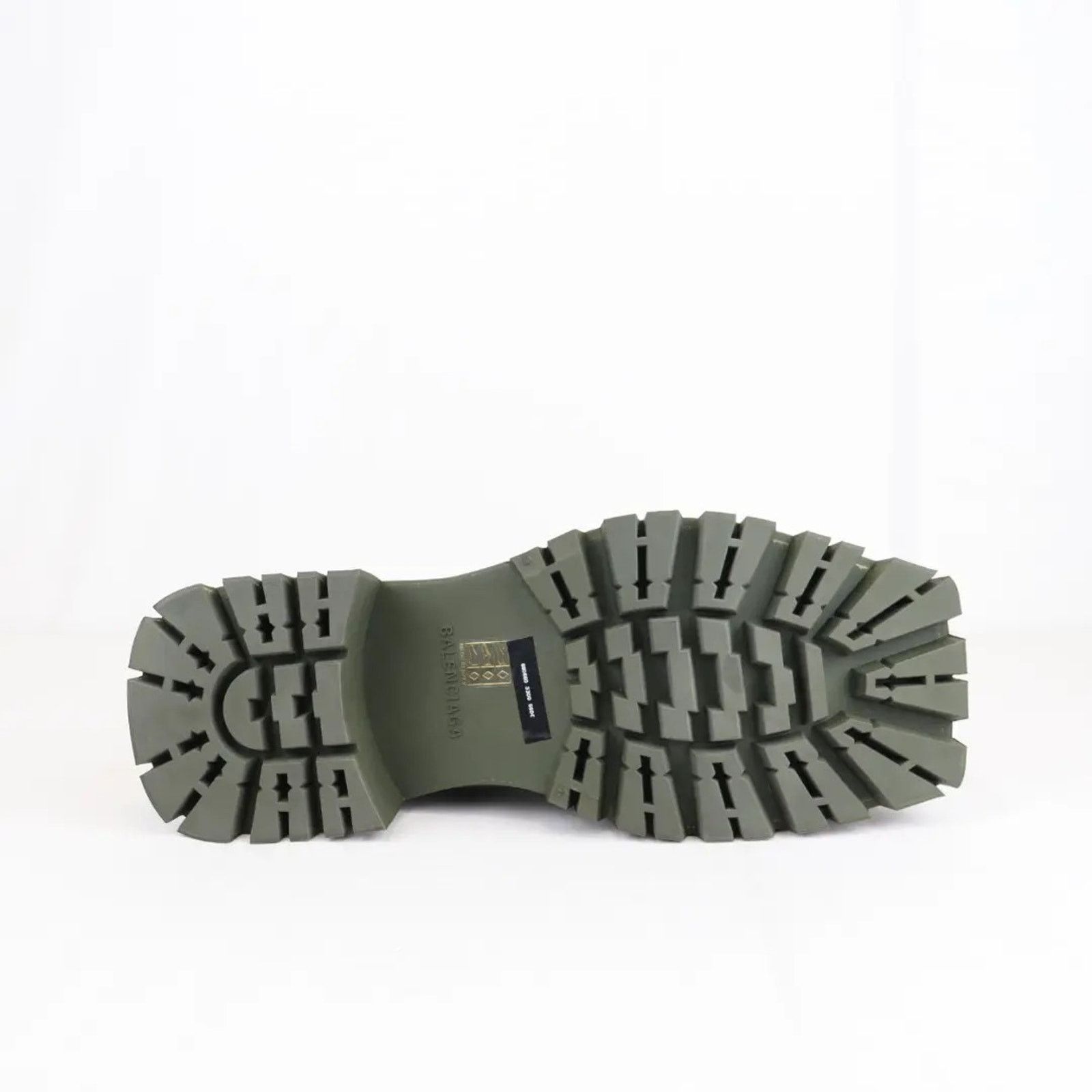 Balenciaga o1rshd1 Q:2 / Trooper Rubber Boots in Kaki Size US 9 / EU 42 - 9 Thumbnail