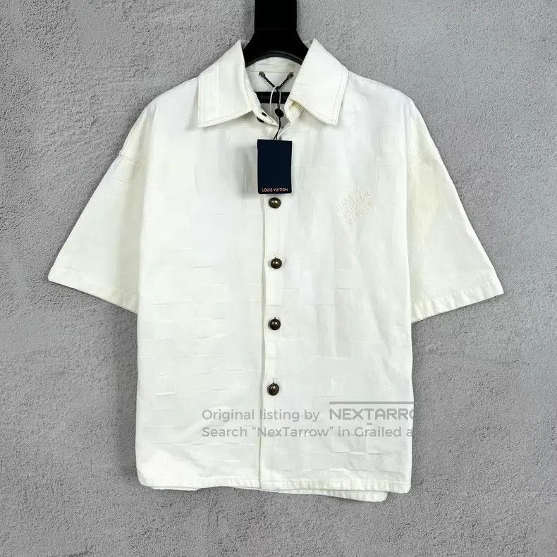 Louis Vuitton Louis Vuitton Checkerboard embroidered single breasted loo Size US XS / EU 42 / 0 - 1 Thumbnail