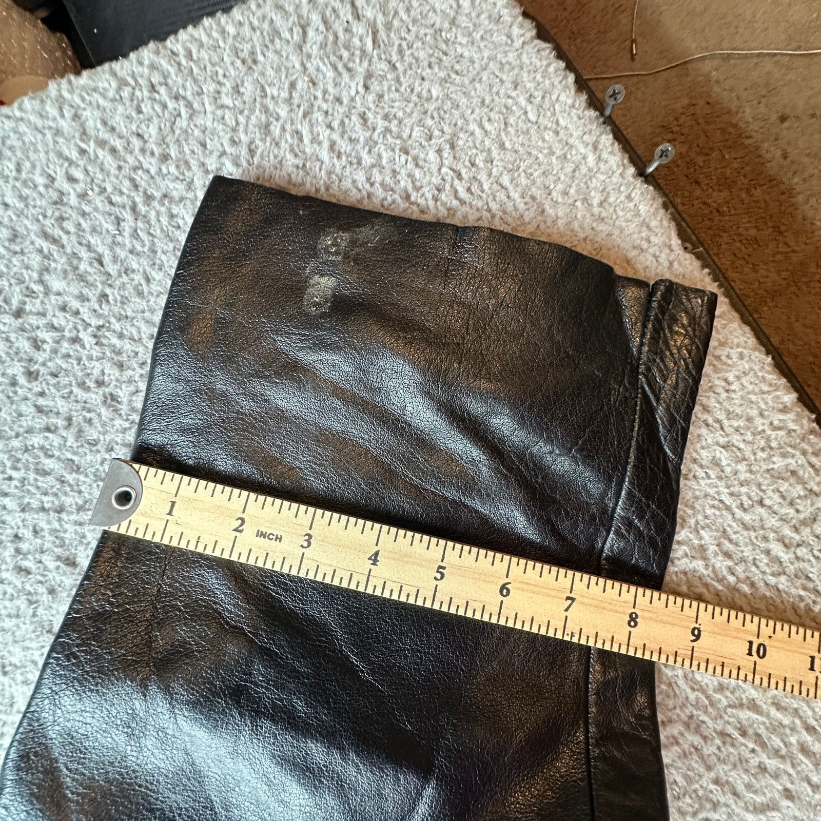 Other VTG First Racing Riding Gear Motorcycle Leather Pants 36x35 Size US 36 / EU 52 - 6 Thumbnail