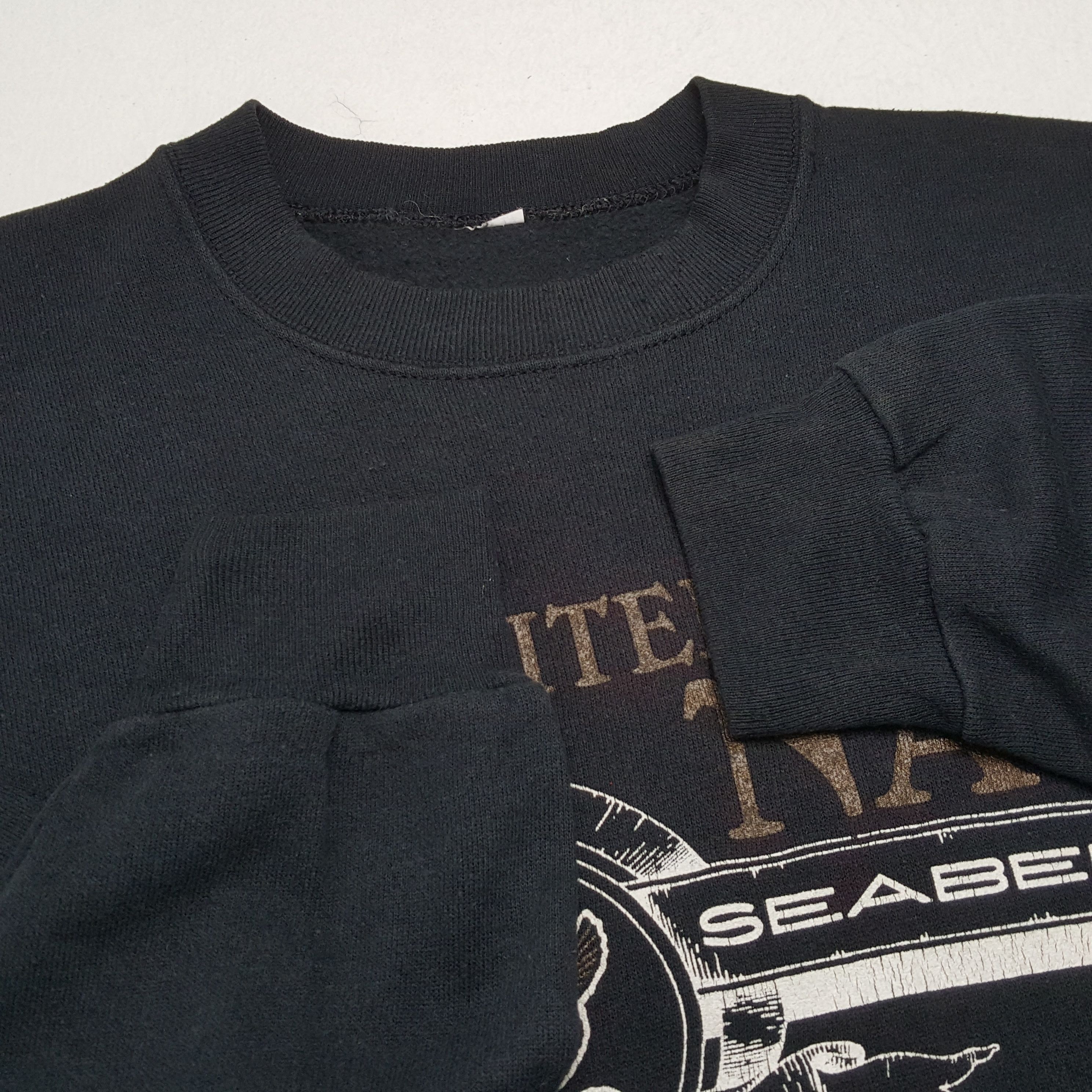 Vintage UNITED STATE NAVY SEABEES Vintage Sweatshirt Size US L / EU 52-54 / 3 - 7 Thumbnail