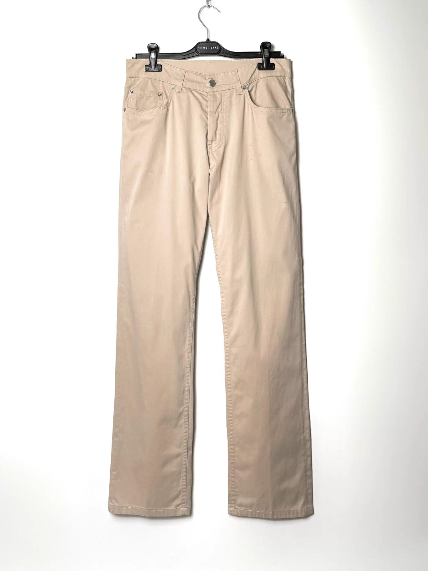 Helmut Lang Helmut Lang 2004 Beige Jeans Size 30 (fits W31) Size US 30 / EU 46 - 1 Thumbnail