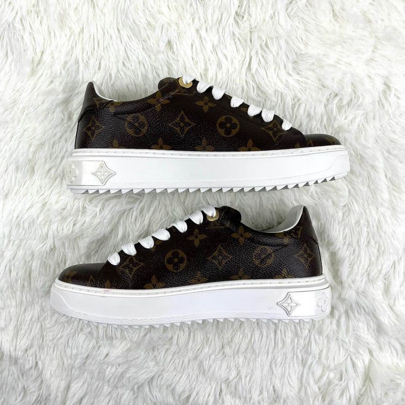 Louis Vuitton Louis Vuitton Low-Top Fashion Sneakers for Women -2508 Size US 5 / IT 35 - 6 Thumbnail