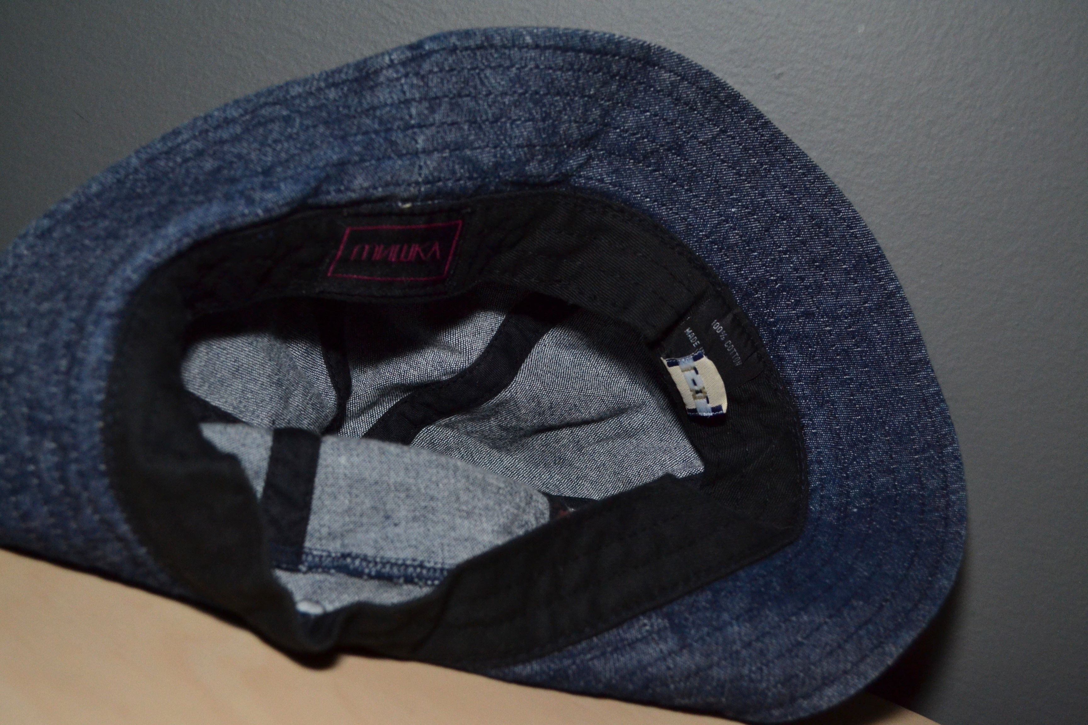 Mishka Mishka Мишка Denim Bucket Hat Logo Size ONE SIZE - 8 Thumbnail