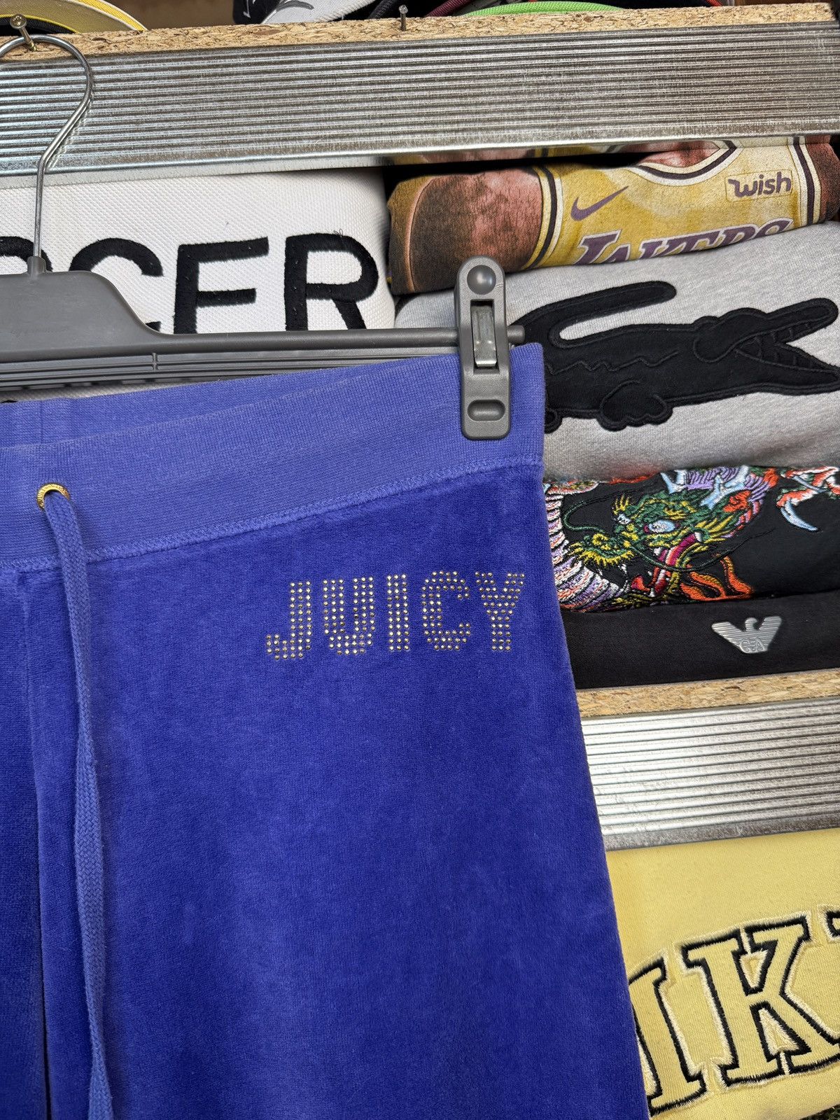 Japanese Brand VELOUR VINTAGE VIOLET Y2K JUICY COUTURE SUITS Size S / US 4 / IT 40 - 18 Thumbnail