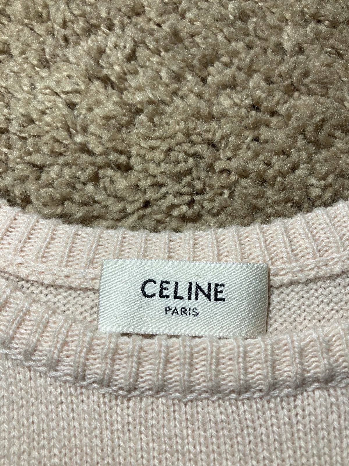 Celine SS21 Celine Cashmere Horse Knit Top 2021 Hedi Slimane Pastel Size US M / EU 48-50 / 2 - 3 Thumbnail