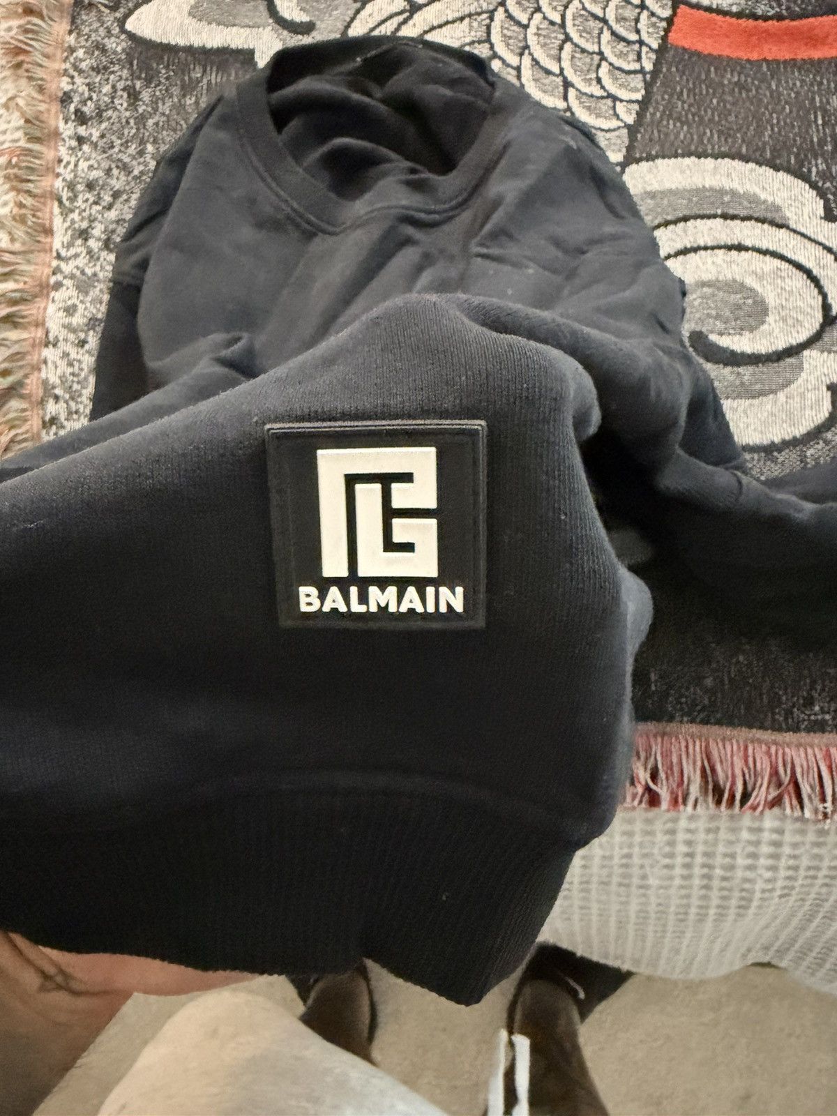 Balmain Balmain Sweatshirt Size US XL / EU 56 / 4 - 4 Thumbnail
