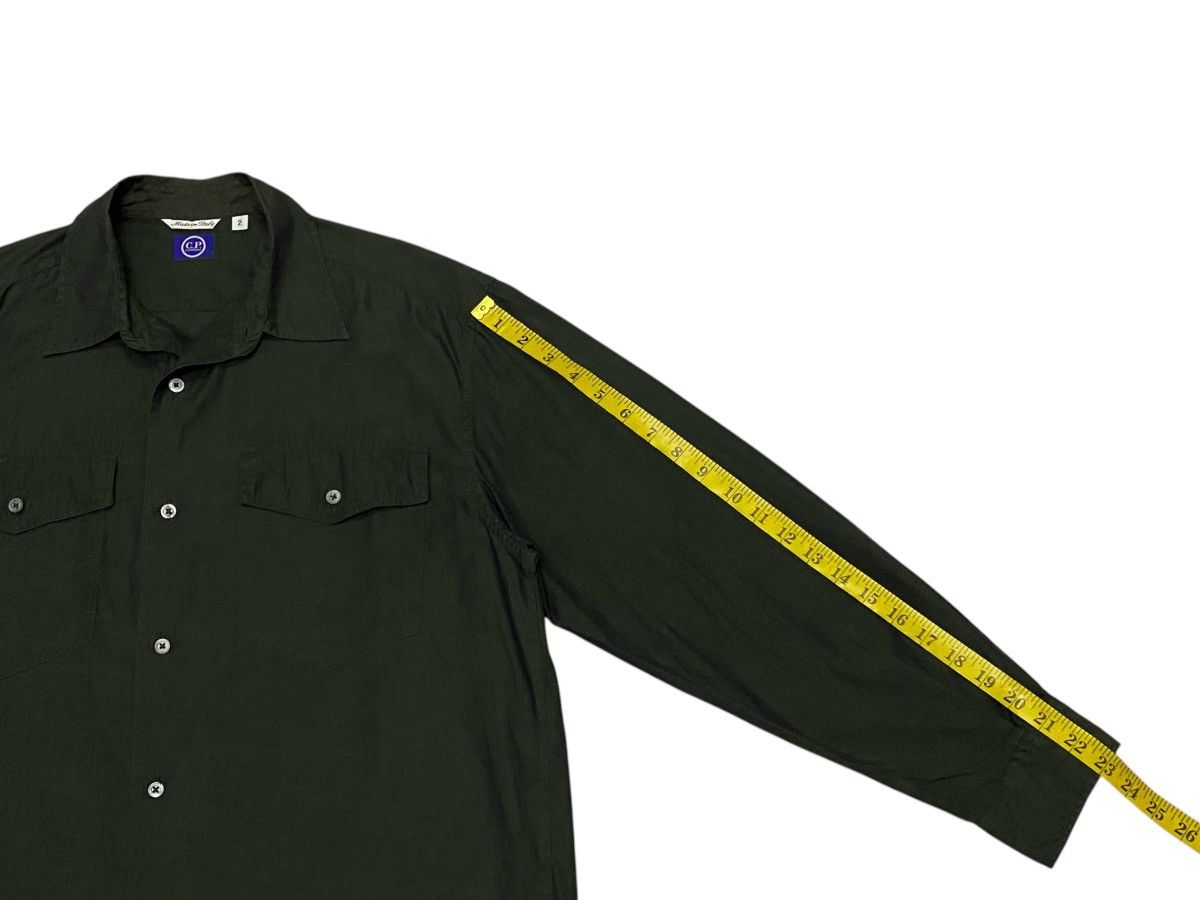 C.P. Company × Vintage Vintage 1995 C.P COMPANY Long Sleeve Shirt Button Ups Size US M / EU 48-50 / 2 - 13 Thumbnail
