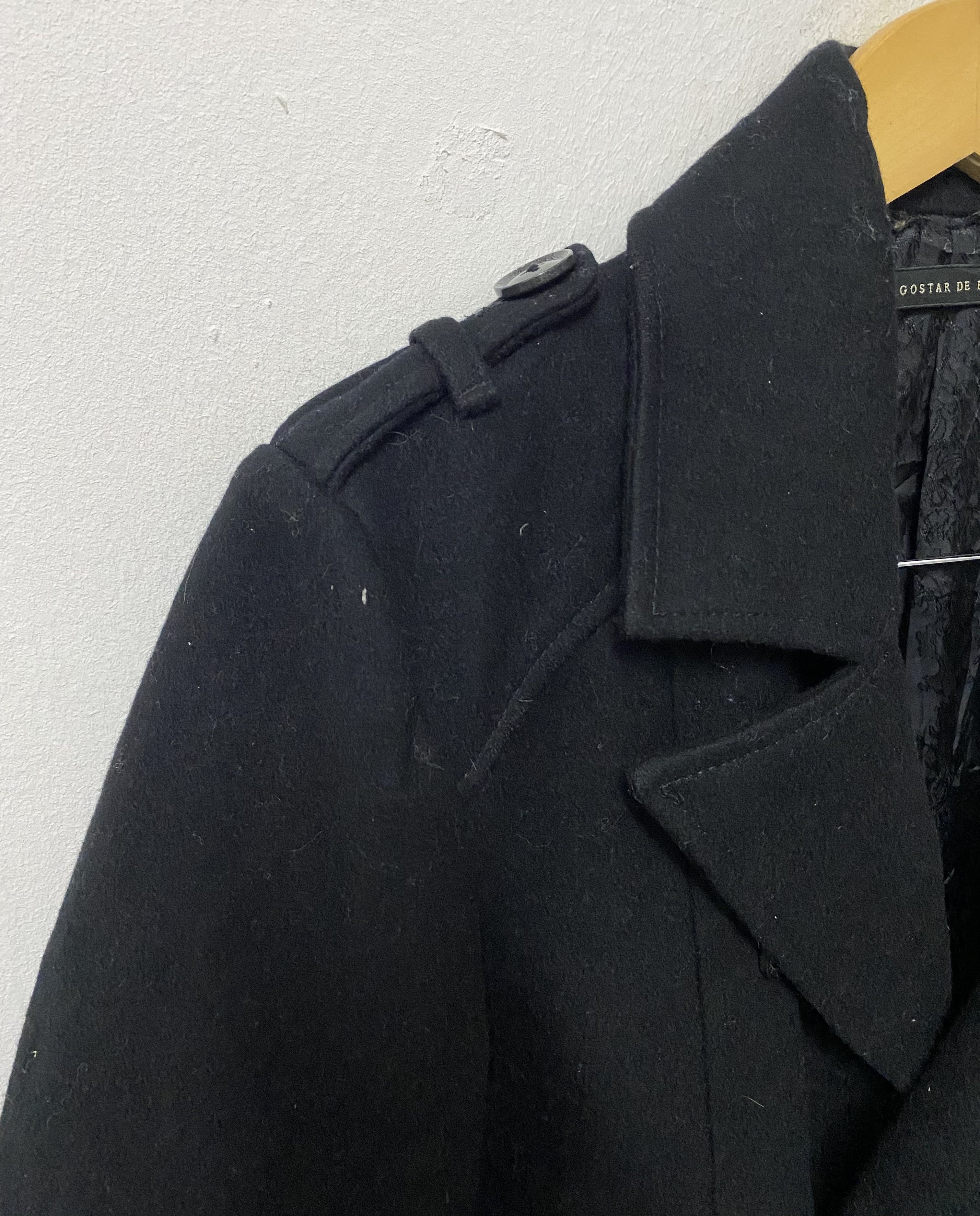 GOSTAR DE FUGA VTG Gostar De Fuga Double Breasted Wool Jacket Black Size US S / EU 44-46 / 1 - 5 Thumbnail