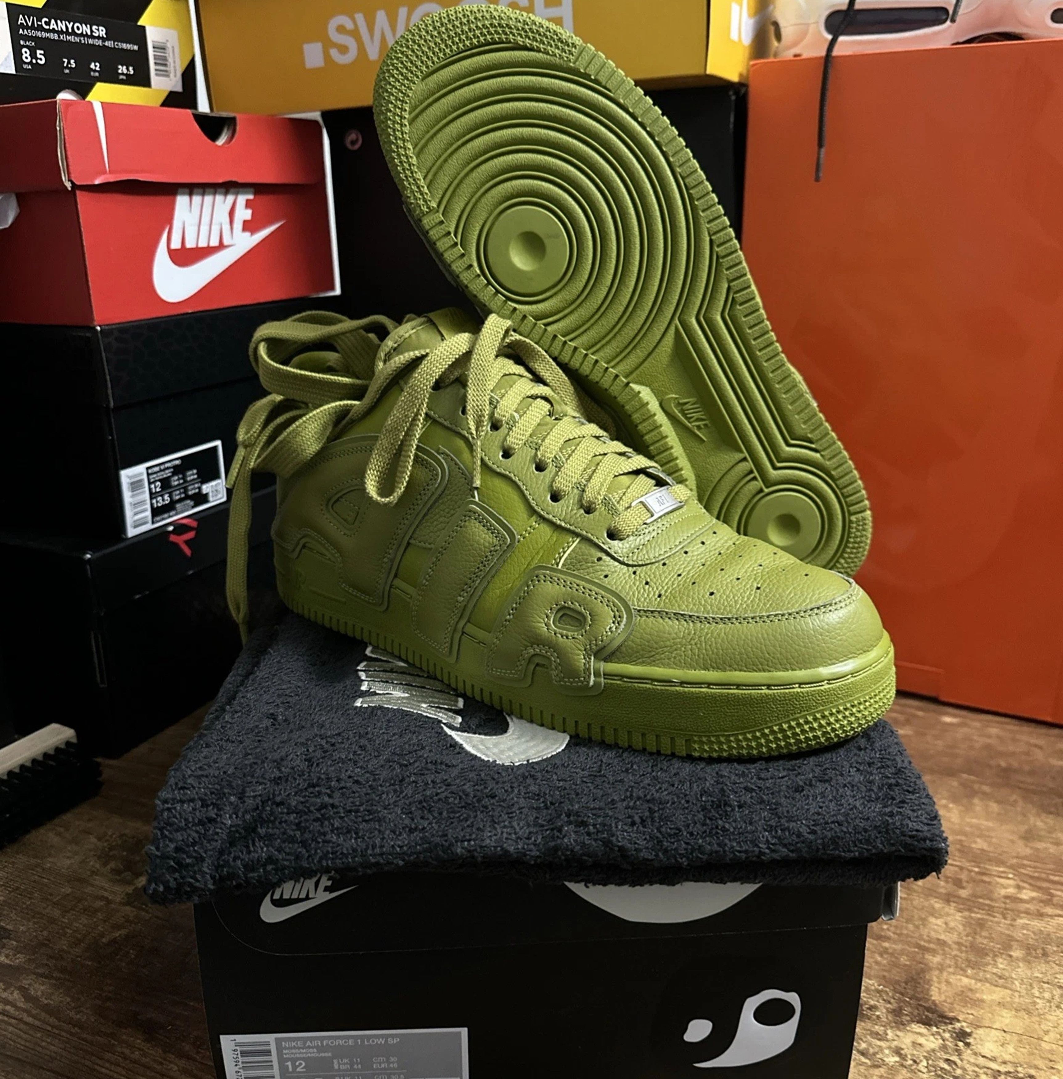 Cactus Plant Flea Market × Nike CACTUS PLANT FLEA MARKET MOSS AF1 Size US 12 / EU 45 - 1 Thumbnail