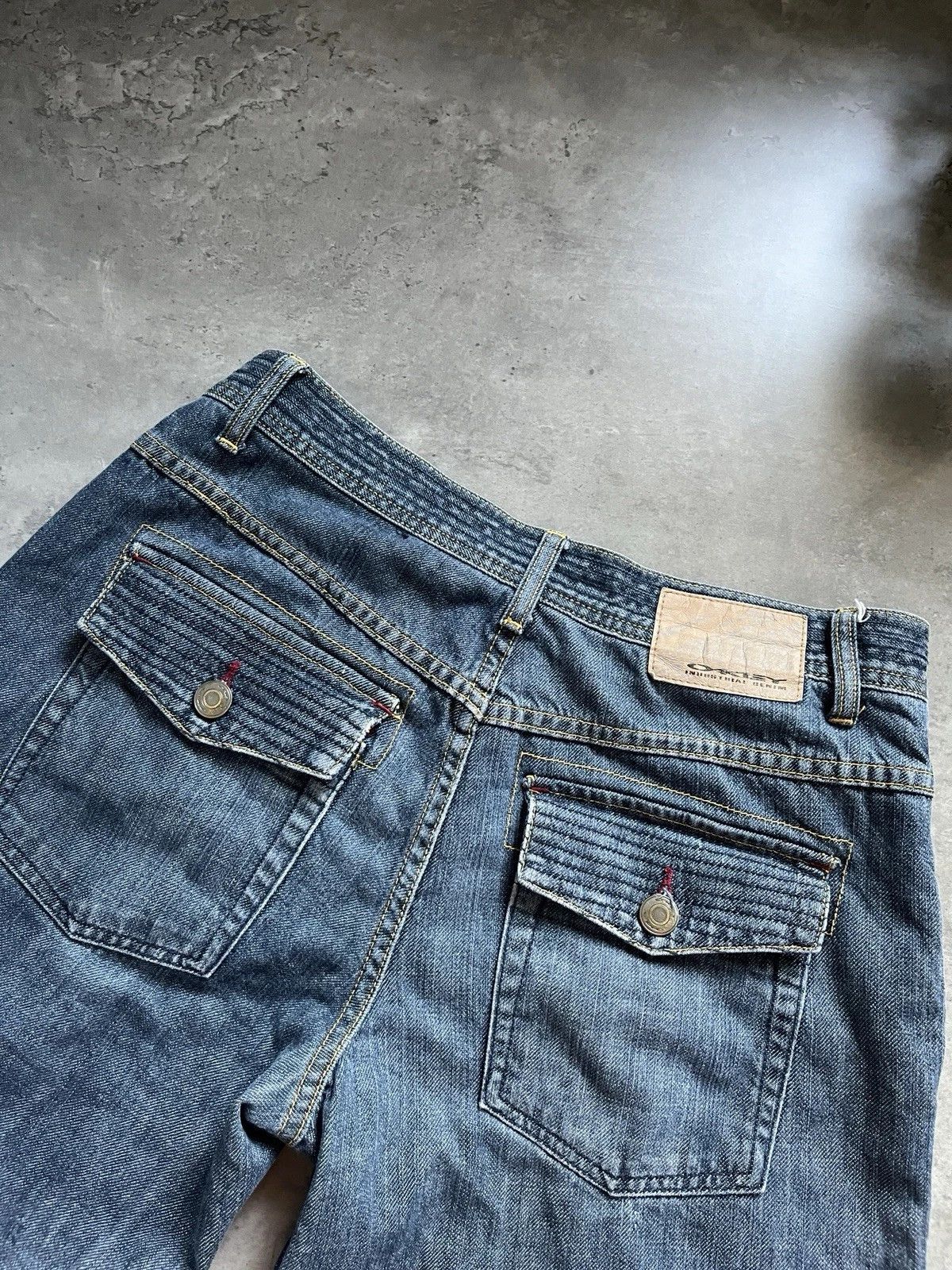 Oakley Vintage Y2K Oakley Industrial Baggy Jeans Size US 31 - 4 Thumbnail