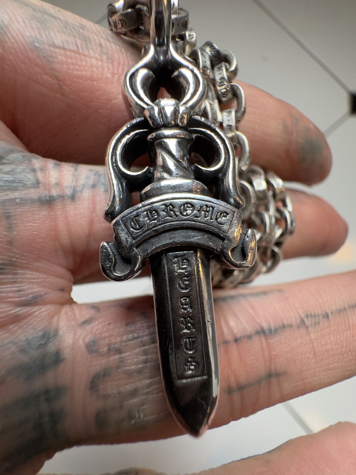 Chrome Hearts Chrome Hearts Double Dagger Pendant Size ONE SIZE - 2 Thumbnail