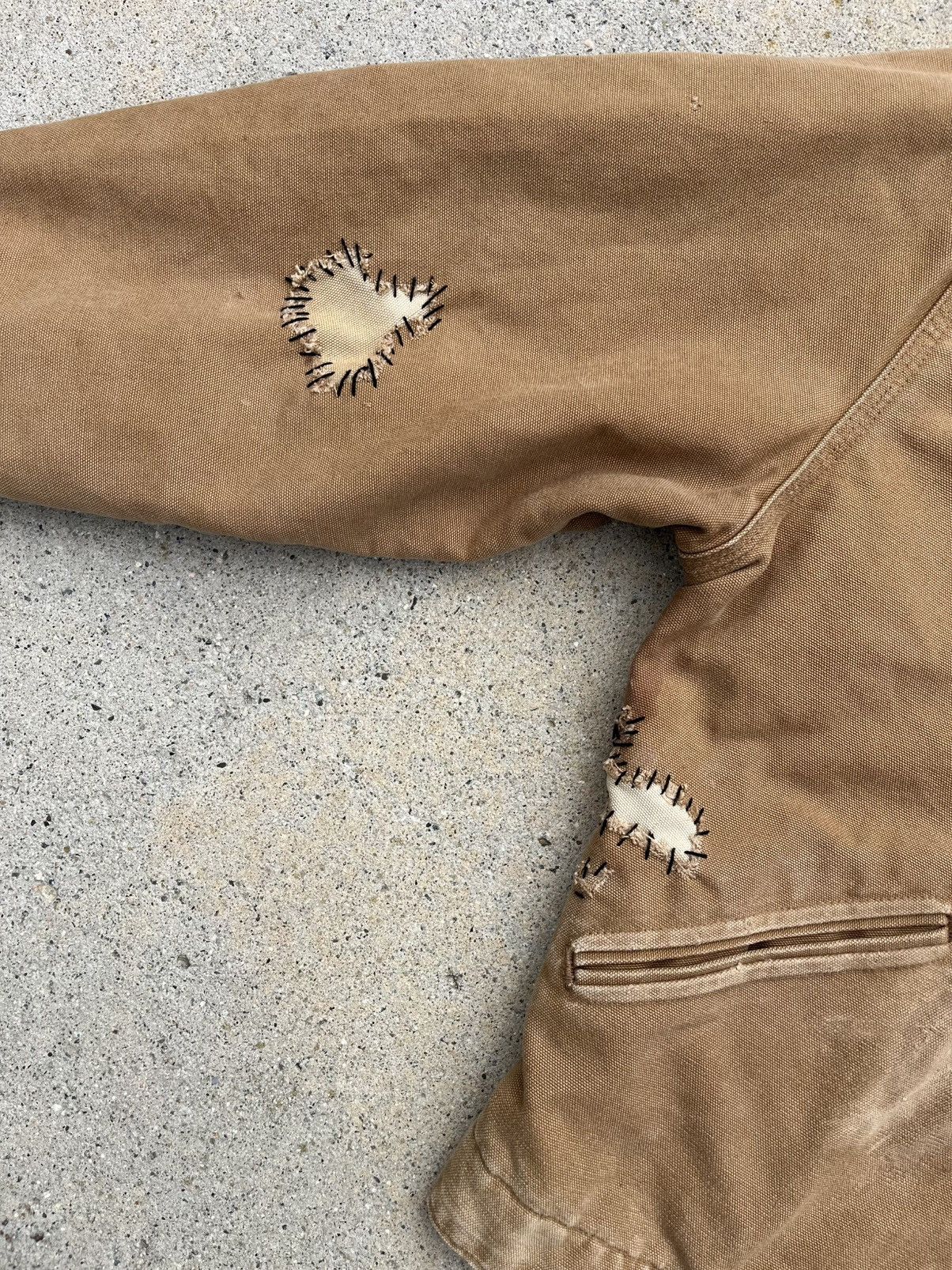 Carhartt Vintage Carhartt Detroit Jacket Quilt Lined Union Made USA Size US S / EU 44-46 / 1 - 9 Thumbnail