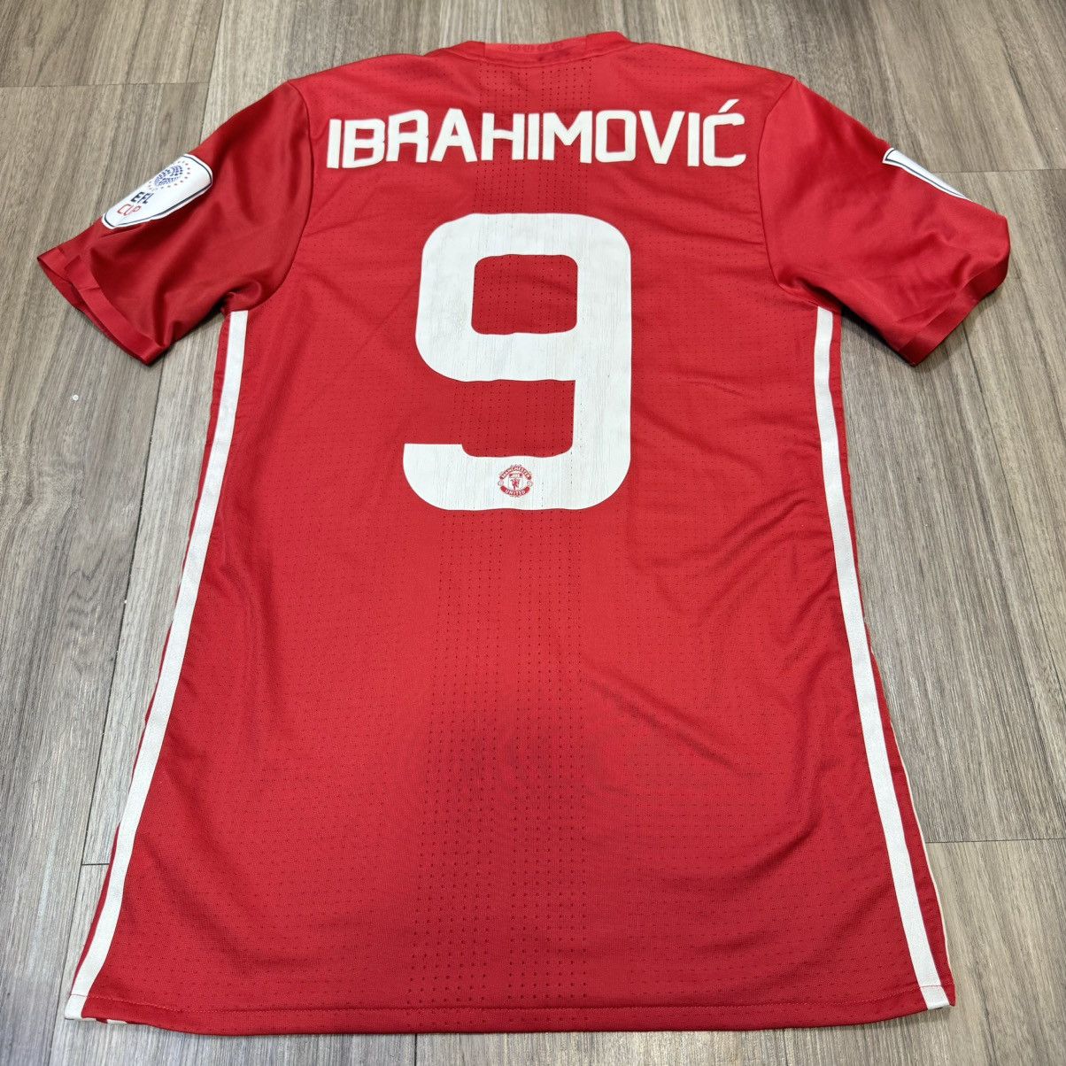 Adidas Manchester United 2017 player issue EFL cup final shirt Size US S / EU 44-46 / 1 - 2 Thumbnail