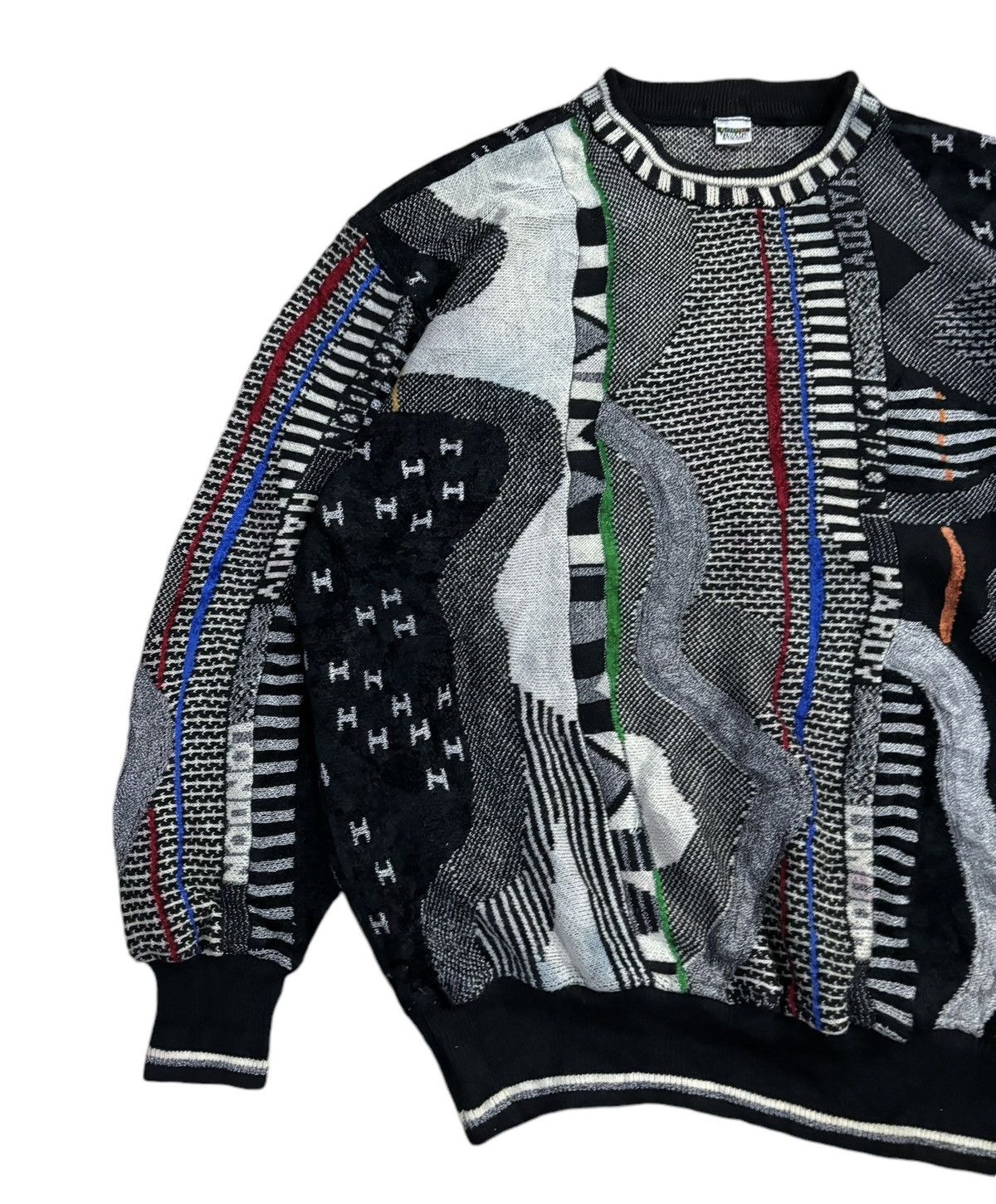 Coogi RARE🔥VINTAGE COOGI ARCHIEVE MULTICOLOUR KNITWEAR Size US XL / EU 56 / 4 - 7 Thumbnail