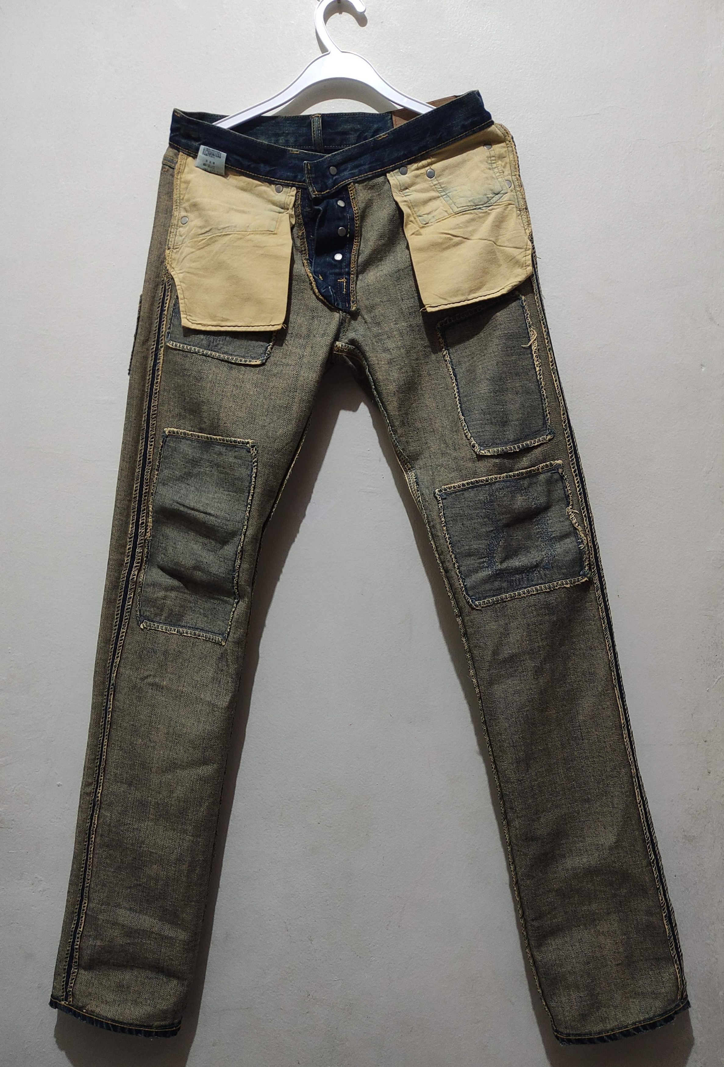 Spellbound Japanese Archive SPELLBOUND distressed grunge denim Size US 29 - 3 Thumbnail