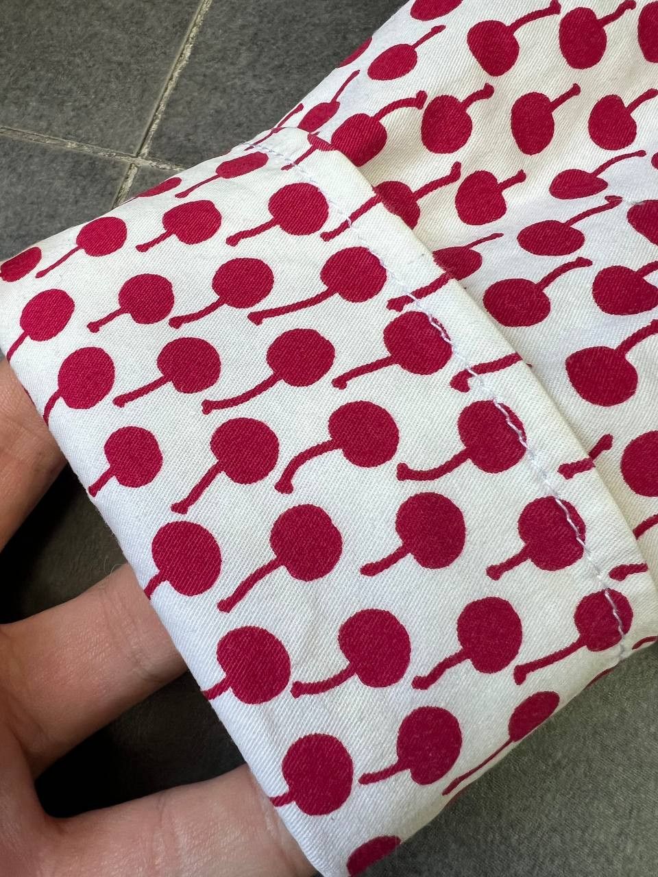 Moschino Moschino cherry Overprinted vintage blazer jacket Size XL / US 12-14 / IT 48-50 - 9 Thumbnail