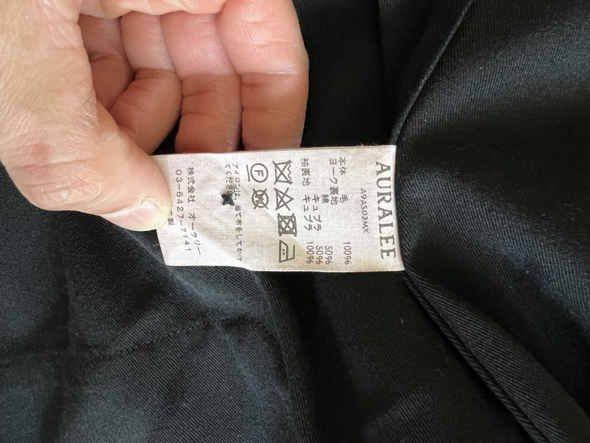 Auralee Wool Over Shirt Black Size US M / EU 48-50 / 2 - 5 Thumbnail