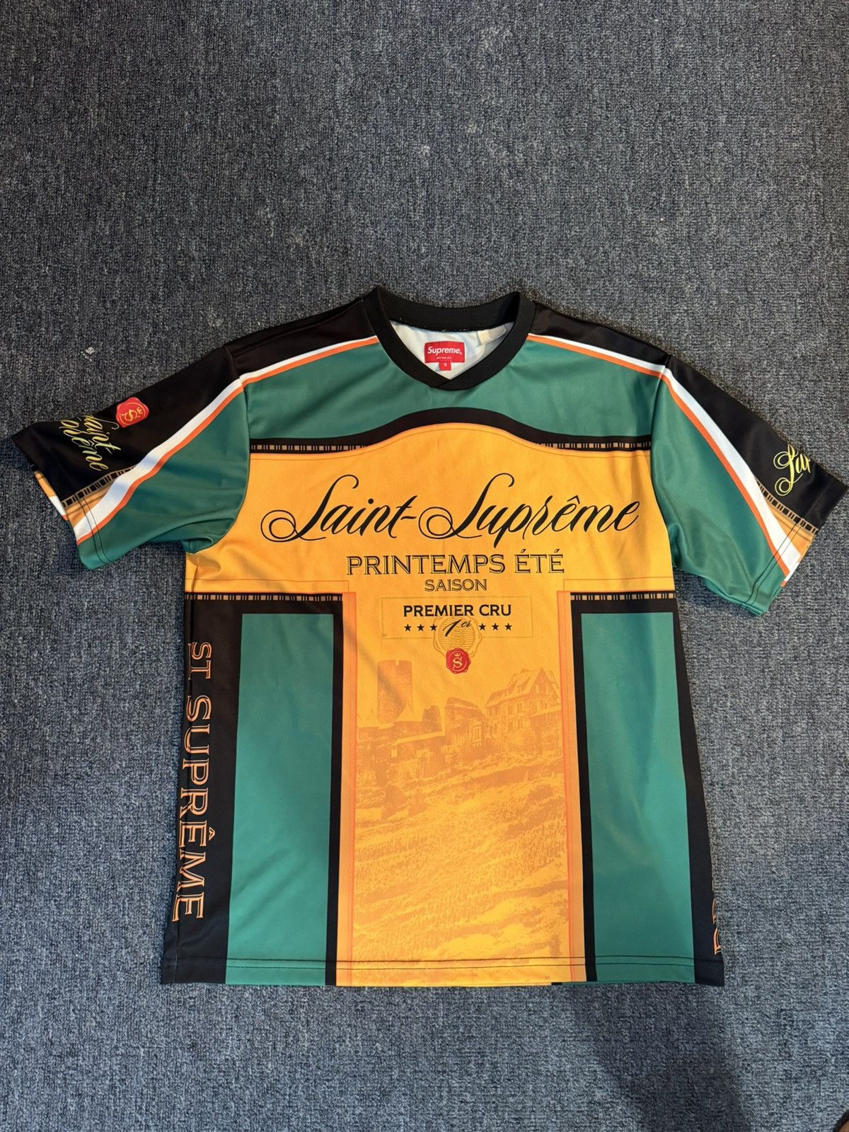 Supreme Supreme Saint-Supreme Soccer Jersey | Grailed