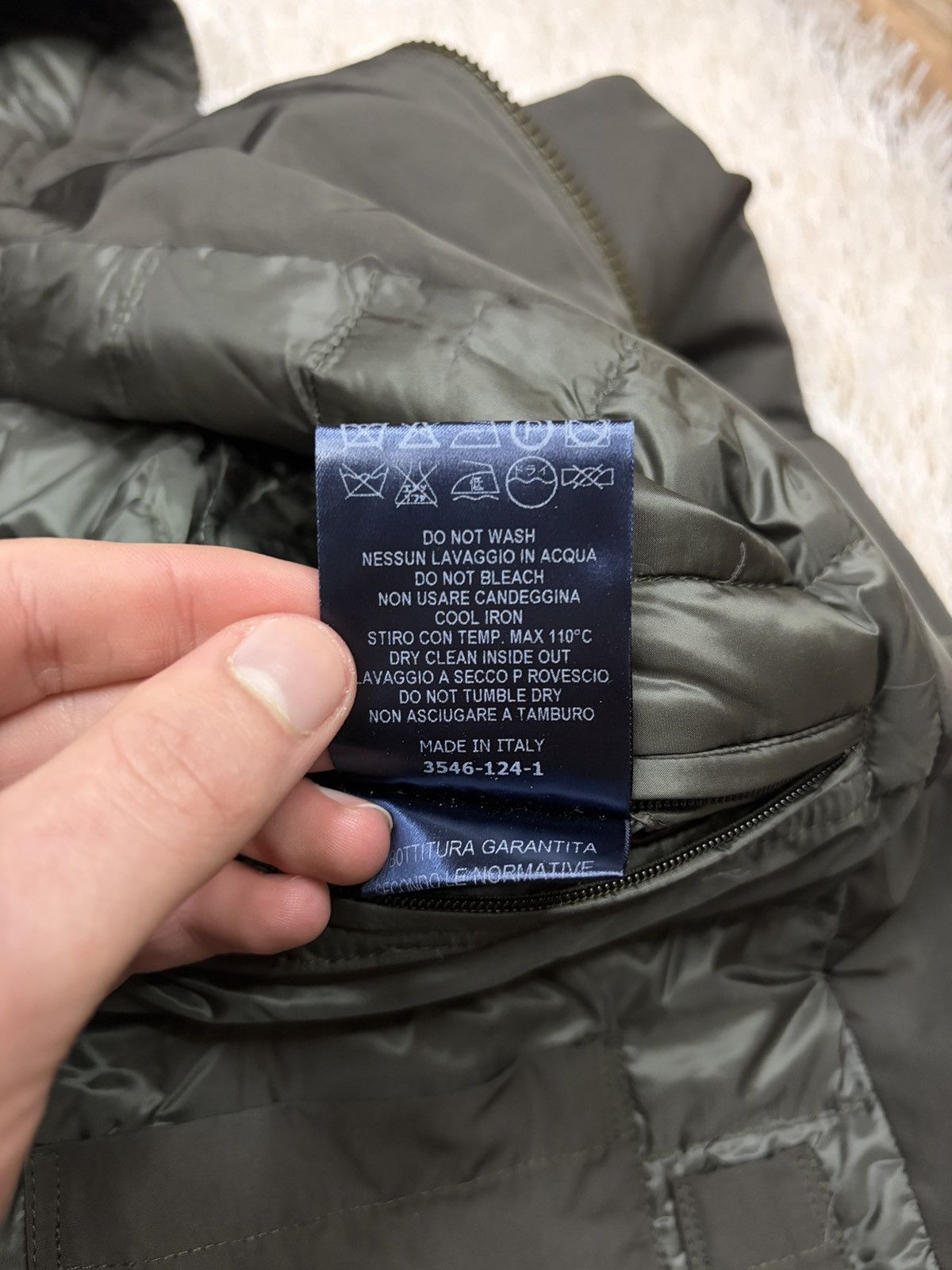 Herno HERNO Down Jacket Waterproof Down Padded men’s size EU 50 Size US M / EU 48-50 / 2 - 6 Thumbnail