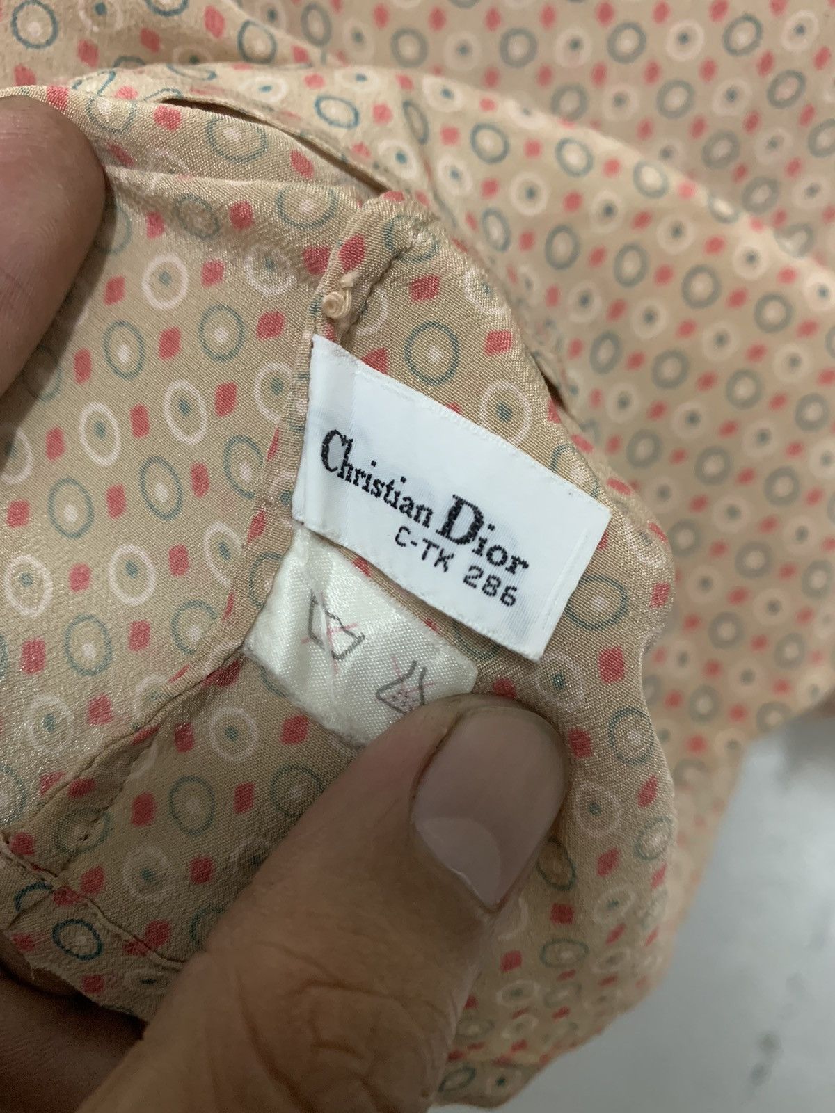 Christian Dior Monsieur Vintage Christian Dior Silk Size S / US 4 / IT 40 - 5 Thumbnail
