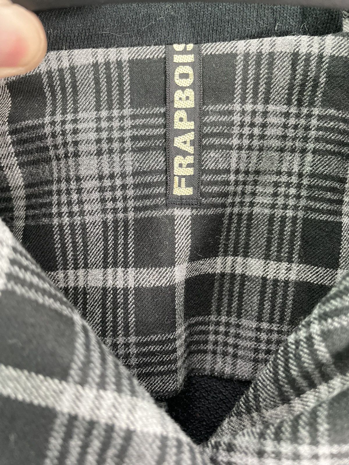 Frapbois Vtg 90s FRAPBOIS tartan plaid parts hooded jacket button up Size US S / EU 44-46 / 1 - 5 Thumbnail