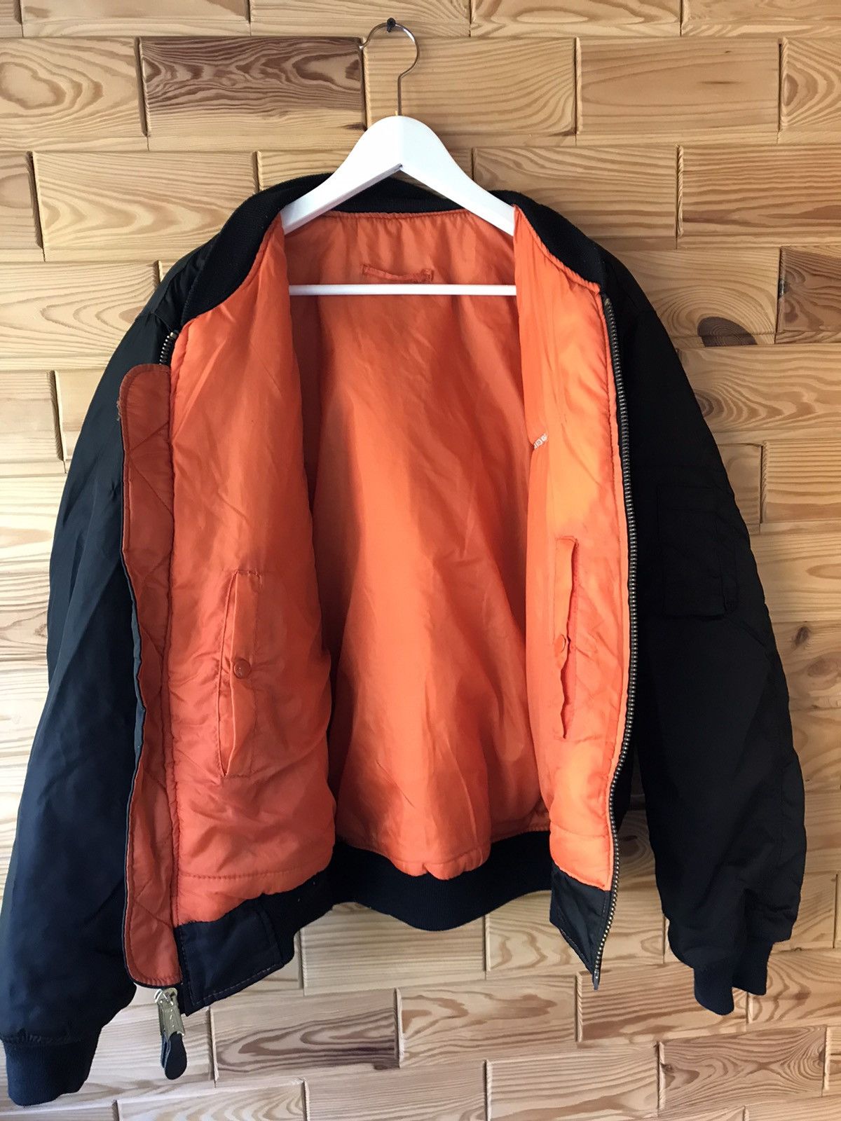 Vintage Vintage ma 1 military bomber jacket Size US L / EU 52-54 / 3 - 4 Thumbnail