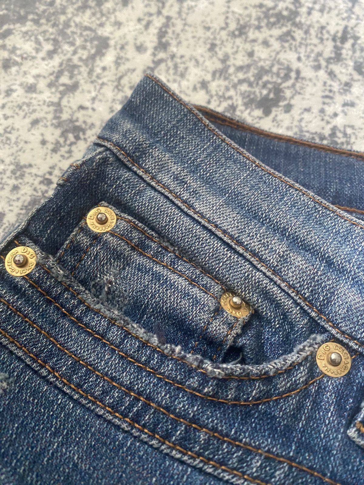 Dolce & Gabbana Vintage dolce & gabbana luxury jeans with colour stones Size 28" / US 6 / IT 42 - 12 Thumbnail