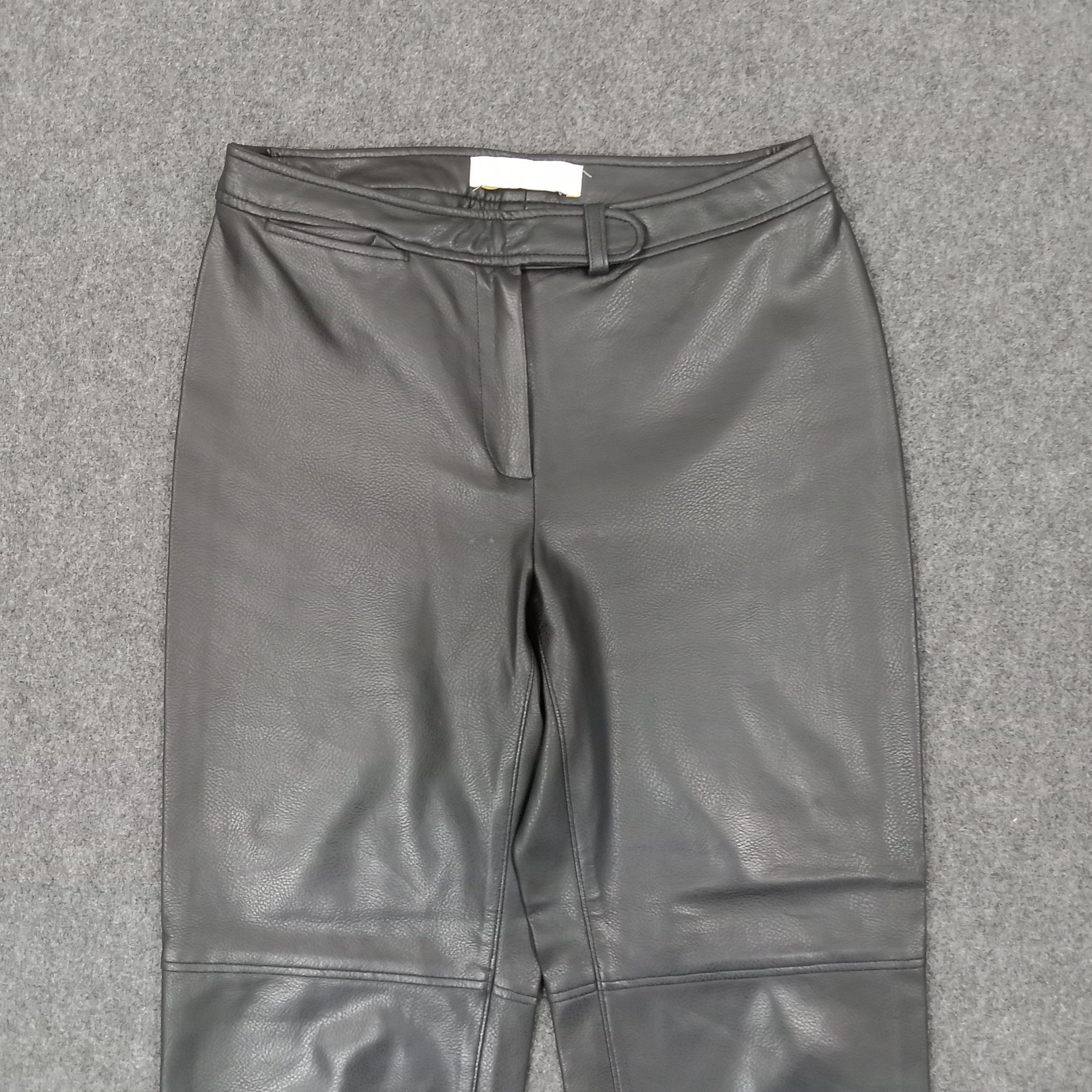 Leather Marella Tricot Italian Brand Leather Pants c235n38 Size US 28 / EU 44 - 2 Thumbnail