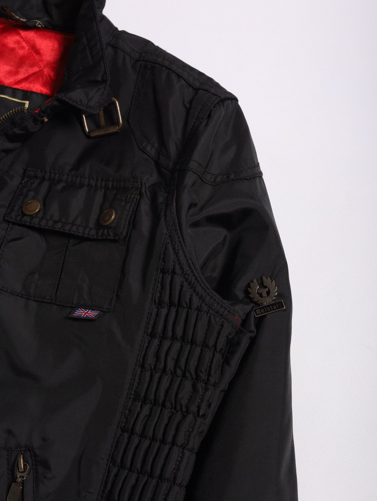 Belstaff Belstaff Vintage Gold Nylon Bomber Jacket Size S / US 4 / IT 40 - 3 Thumbnail