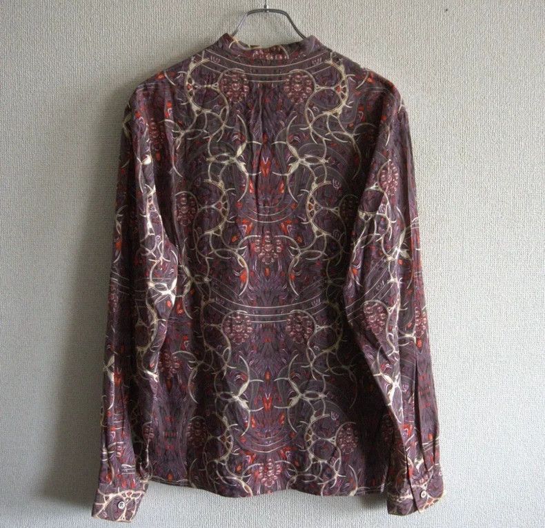 Issey Miyake issey miyake Printed silk shirt Size US L / EU 52-54 / 3 - 3 Thumbnail
