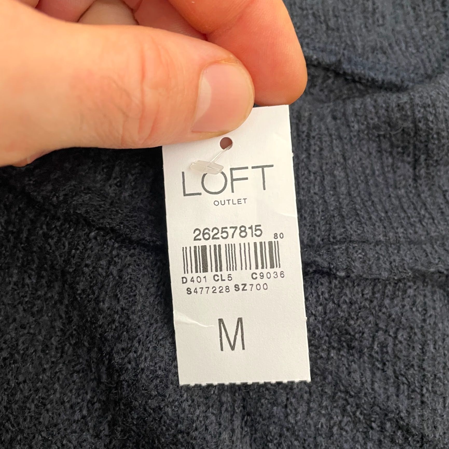 Loft LOFT Pullover Sweater Womens Medium Navy Crew Neck Relaxed Work Classic NWT New Size M / US 6-8 / IT 42-44 - 4 Thumbnail