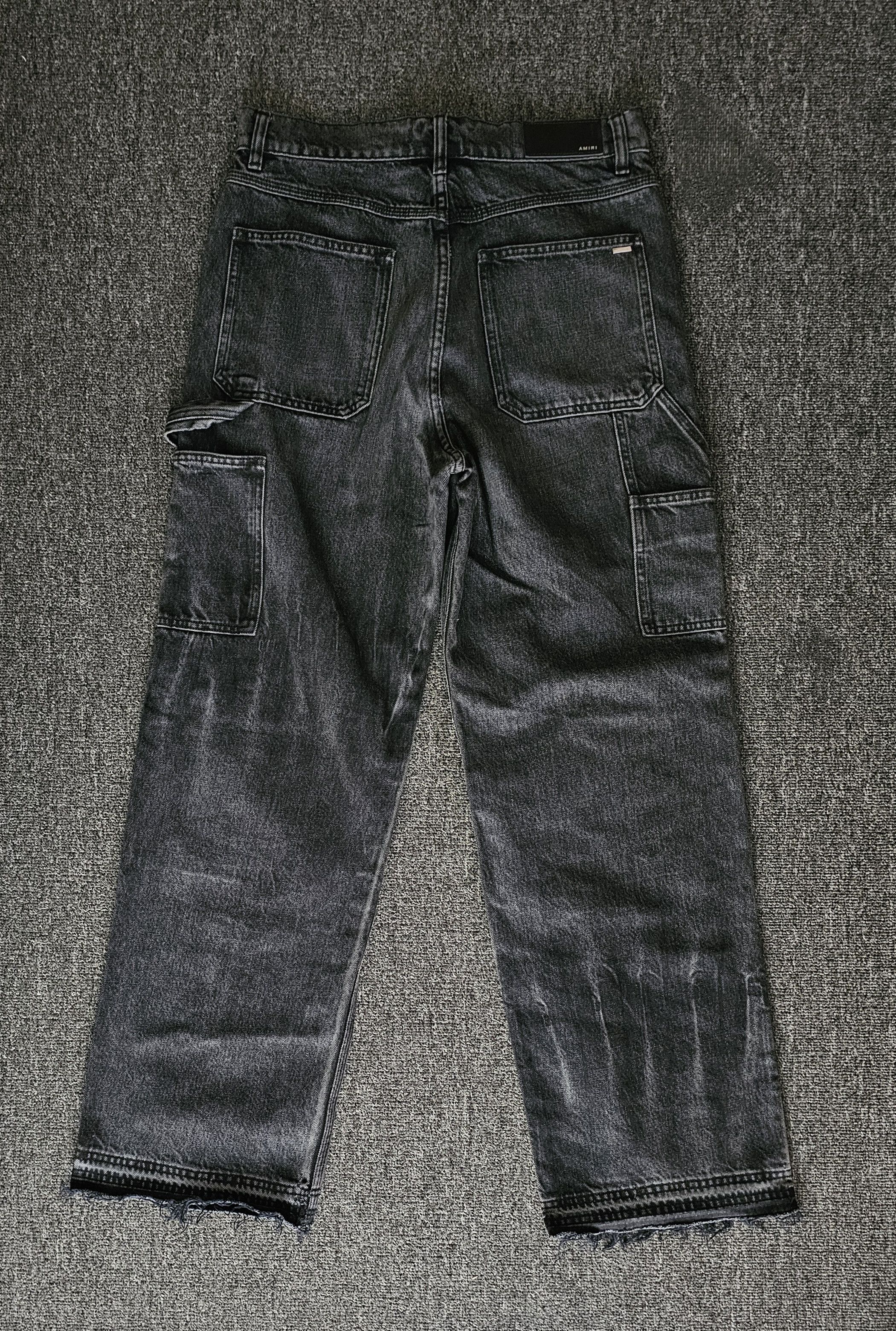 Amiri Amiri Men's Loose-Fitting Jeans Size 29 Size US 29 - 4 Thumbnail