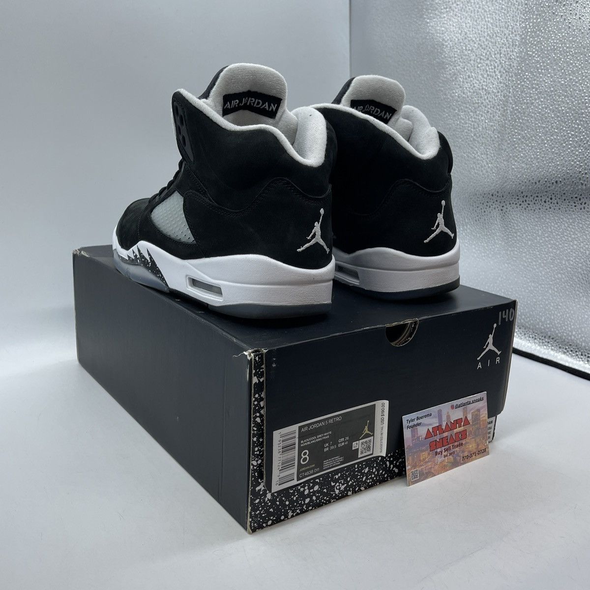 Jordan Brand Air Jordan 5 Oreo Size US 8 / EU 41 - 4 Thumbnail