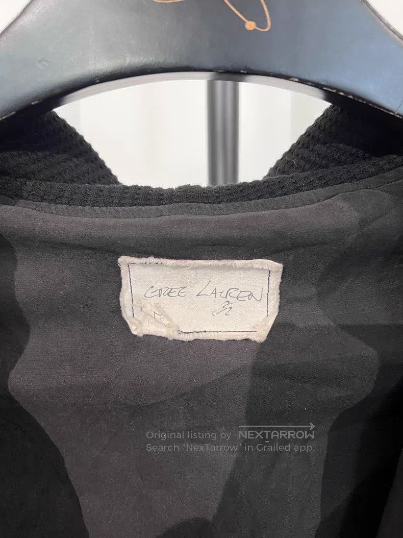 Greg Lauren Greg Lauren Cowhide Patchwork Hooded Sweatshirt Jacket Size US XL / EU 56 / 4 - 6 Thumbnail