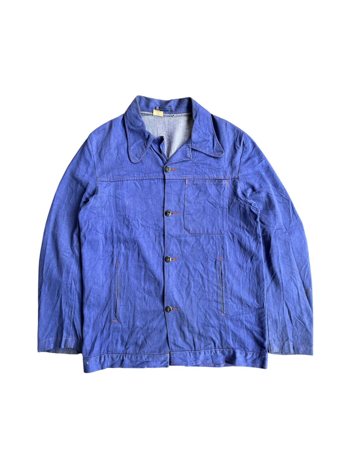 Vintage 70s Unknown Denim Jacket Size US L / EU 52-54 / 3 - 1 Thumbnail