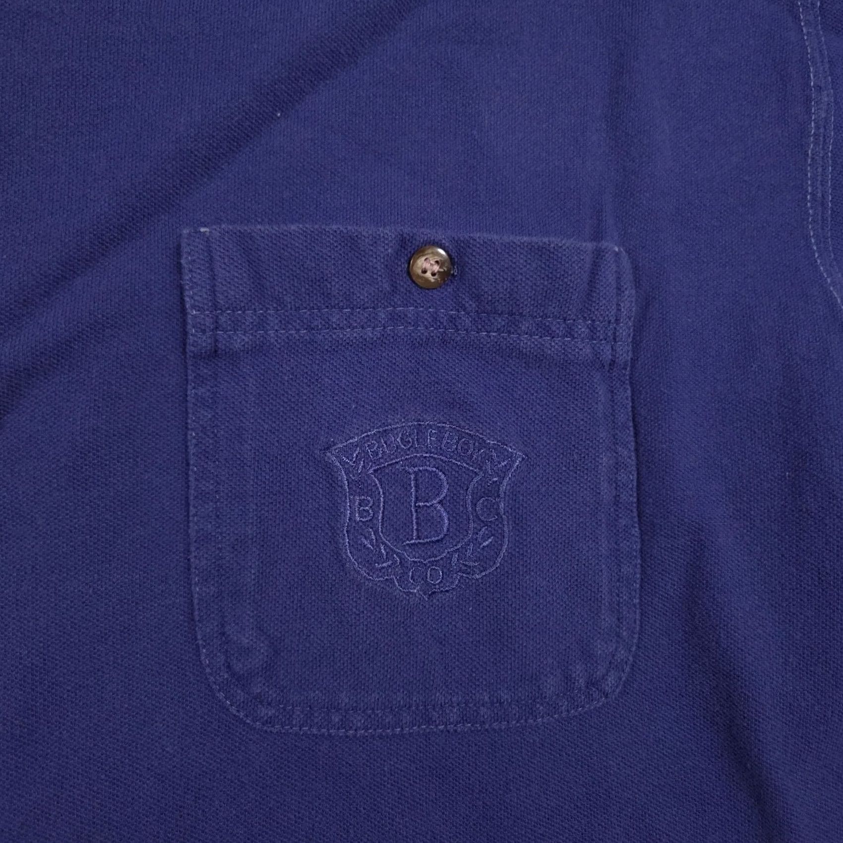 Bugle Boy VINTAGE Bugle Boy Mens Long Sleeve Henley Shirt M Blue 90s Mock Neck Pocket Size US M / EU 48-50 / 2 - 4 Thumbnail