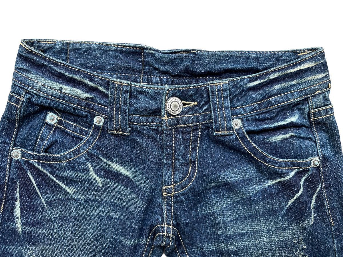 Japanese Brand Japan Flare Jeans Japan Boot Cut Low Rise Denim 29x32 Size 29" - 8 Thumbnail
