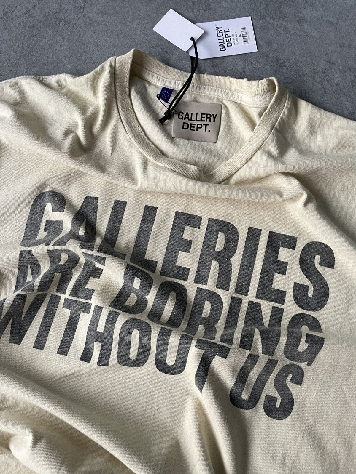 Gallery Dept. GALLERY DEPT. GALLERIES ARE BORING WITHOUT US⚡️ Size US XL / EU 56 / 4 - 13 Thumbnail