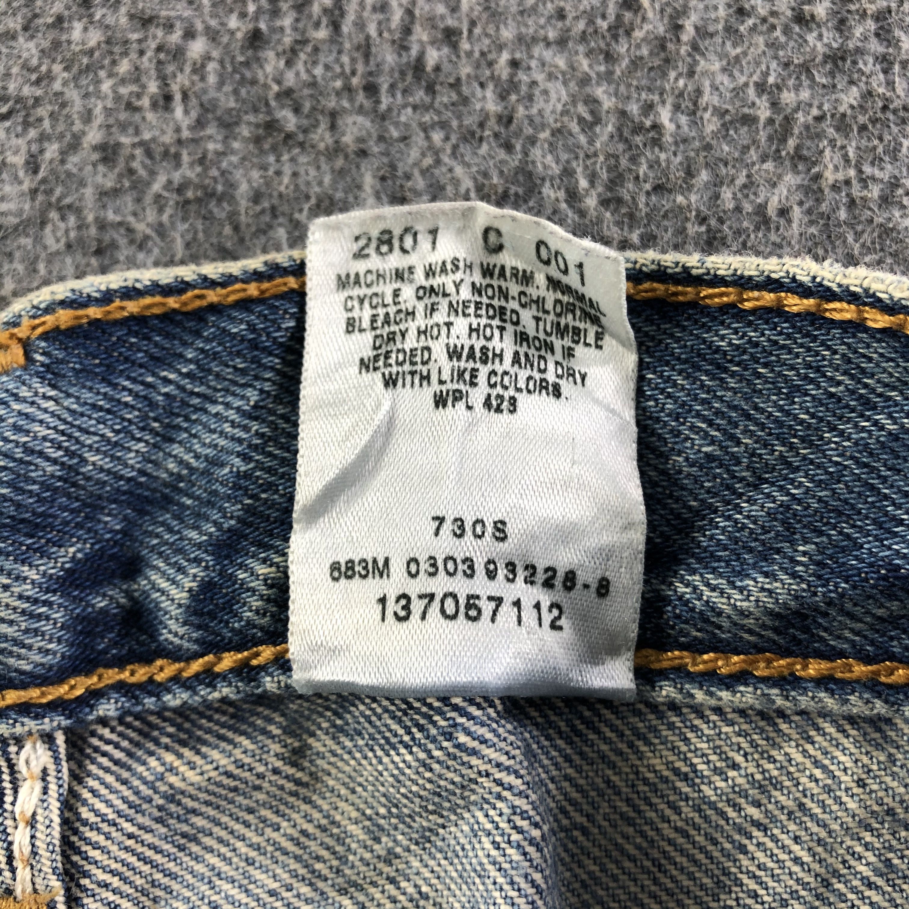 Levi's 90s Vintage Levis 505 Jeans-J3221 Size US 28 / EU 44 - 11 Thumbnail