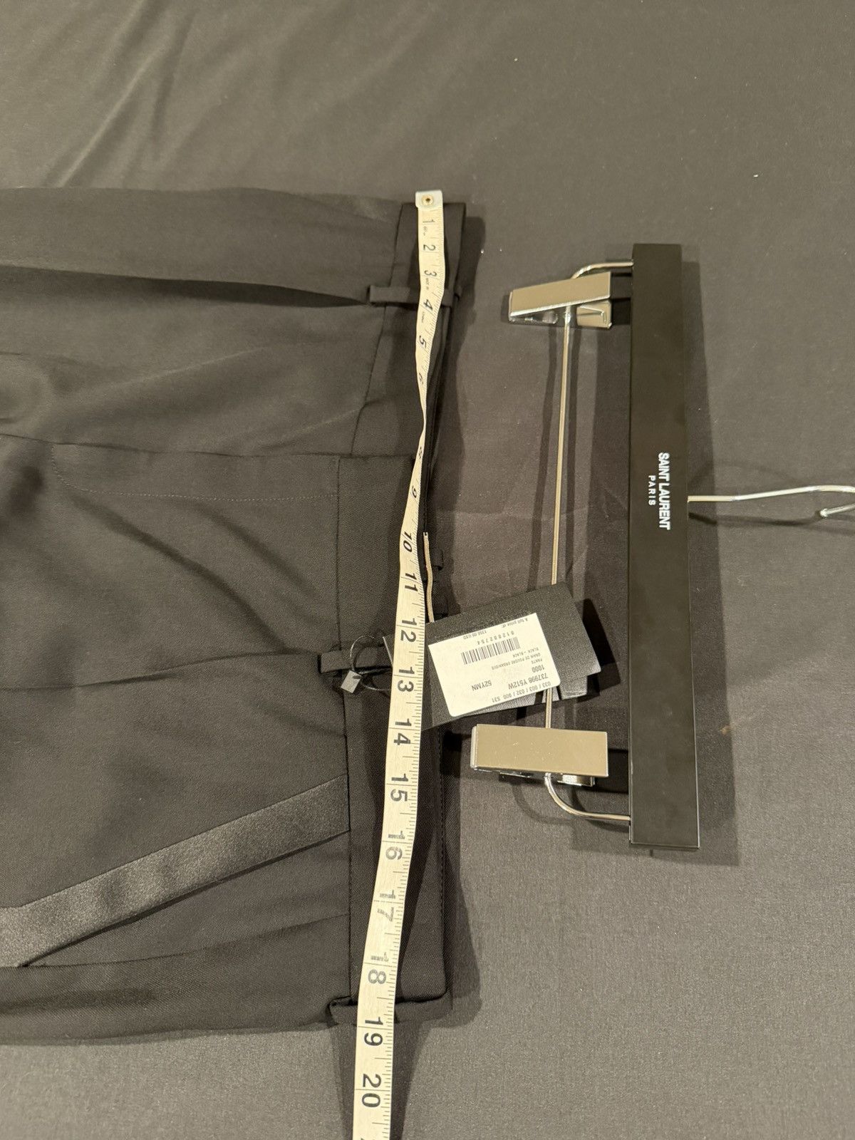Saint Laurent Paris Saint laurent mens 2023 tuxedo dress pants. 52/36. $1950 Size US 36 / EU 52 - 3 Thumbnail