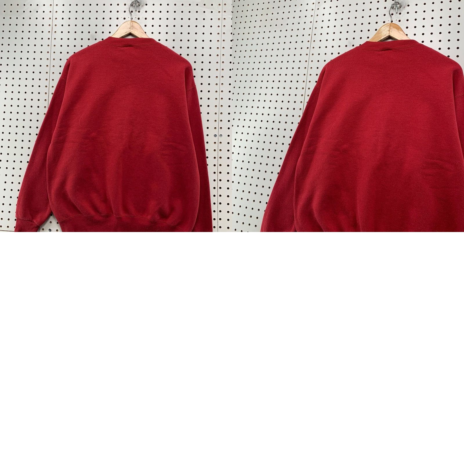 Jansport VINTAGE Jansports Hannan Sweatshirt Mens M Red Crewneck Fleece Pullover Made USA 90s Sweatshirt Mens Red Pulse of Vintage Comfort Size US M / EU 48-50 / 2 - 9 Thumbnail