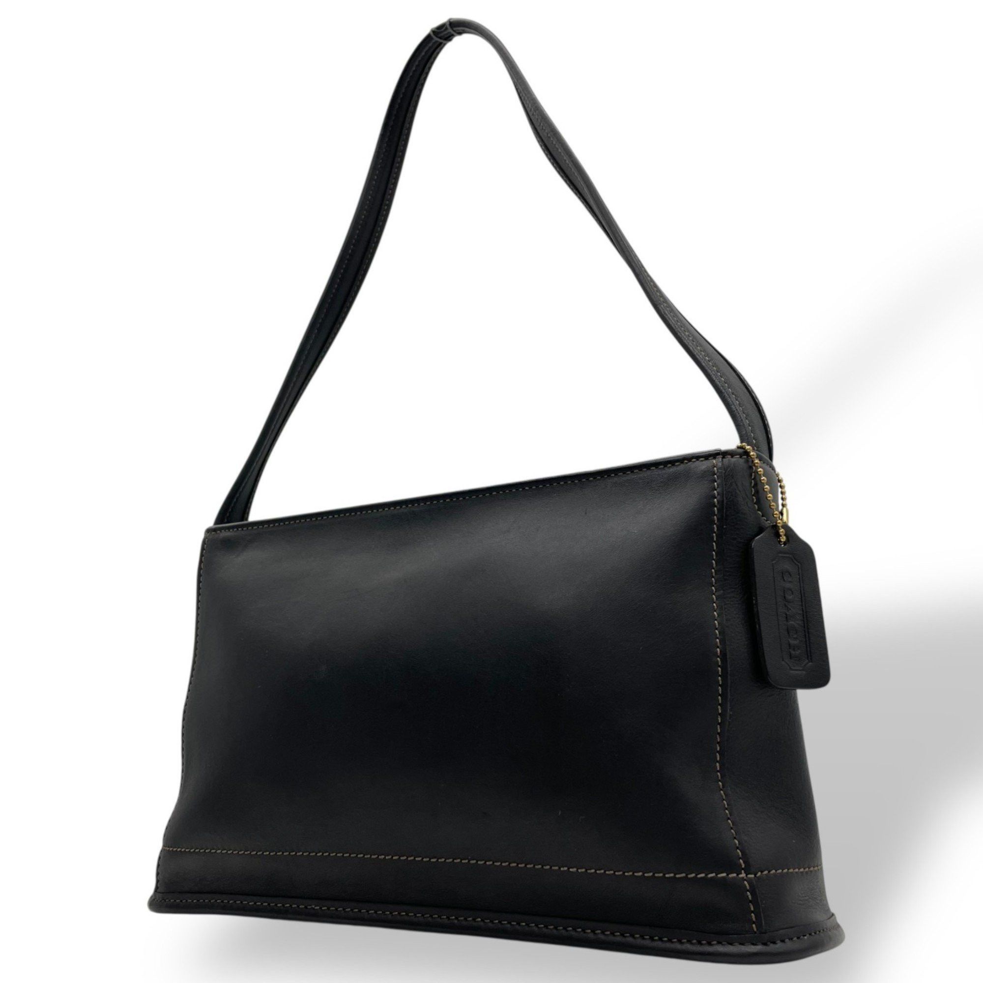Coach Coach Vintage 9088 Belmont Leather Bag Black | Grailed