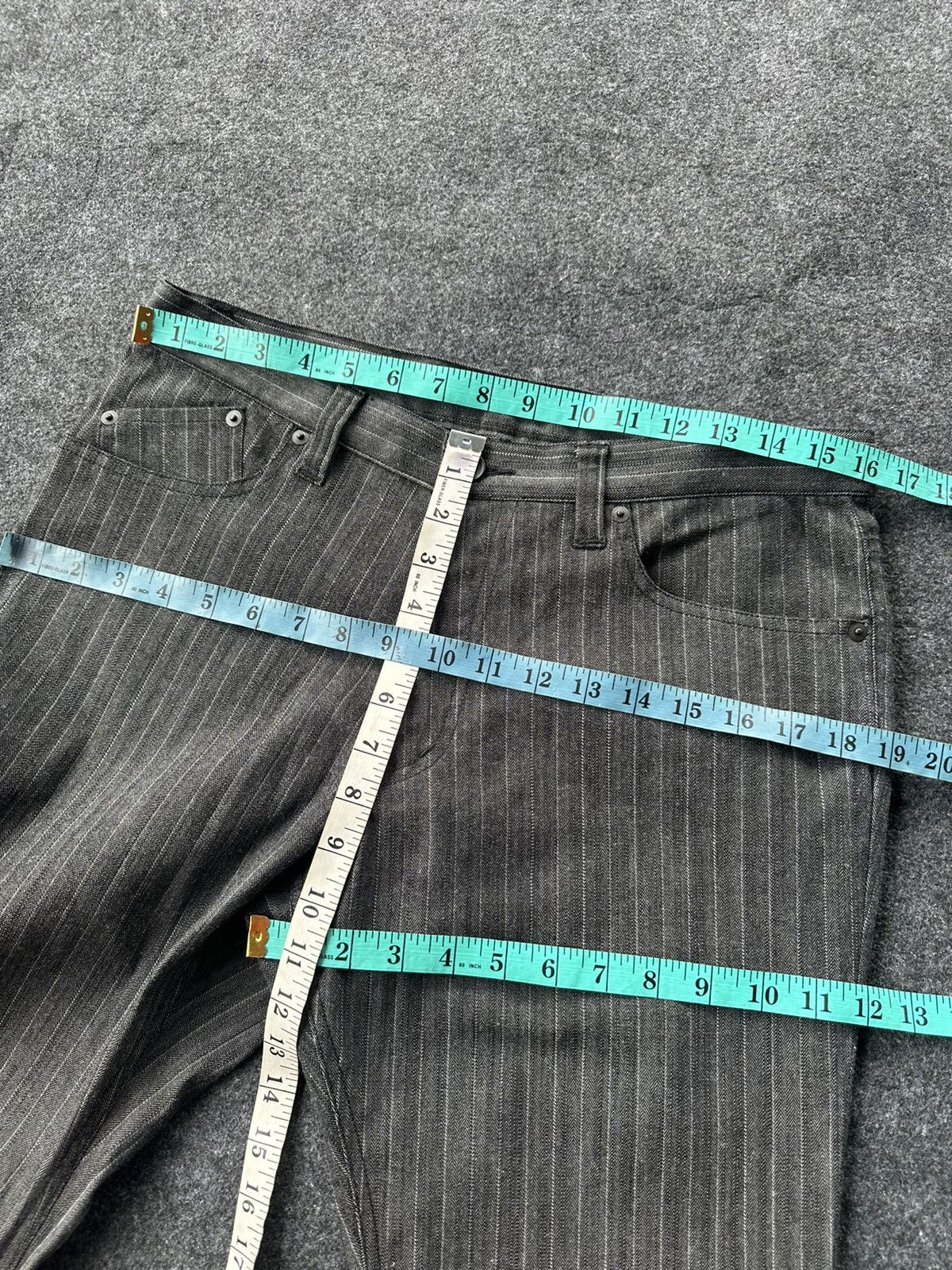 Comme Ca Ism Comme Ca Ism Flare Stripe Hickory Denim D95 Size US 32 / EU 48 - 6 Thumbnail